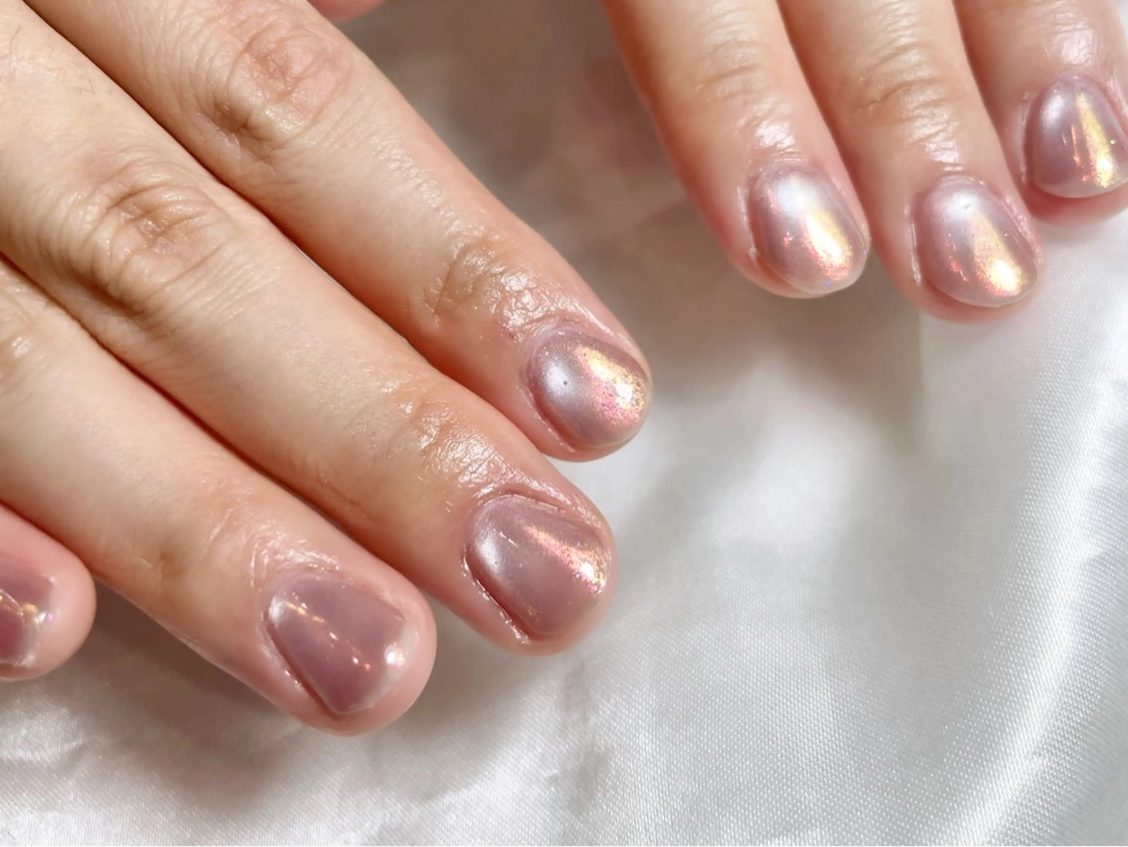 ネイル ジェルネイル マグネットネイル ビー玉ネイル ミラーネイル パラジェル ハンドネイル ゆりか ジョアアンジェ福島のネイルデザイン