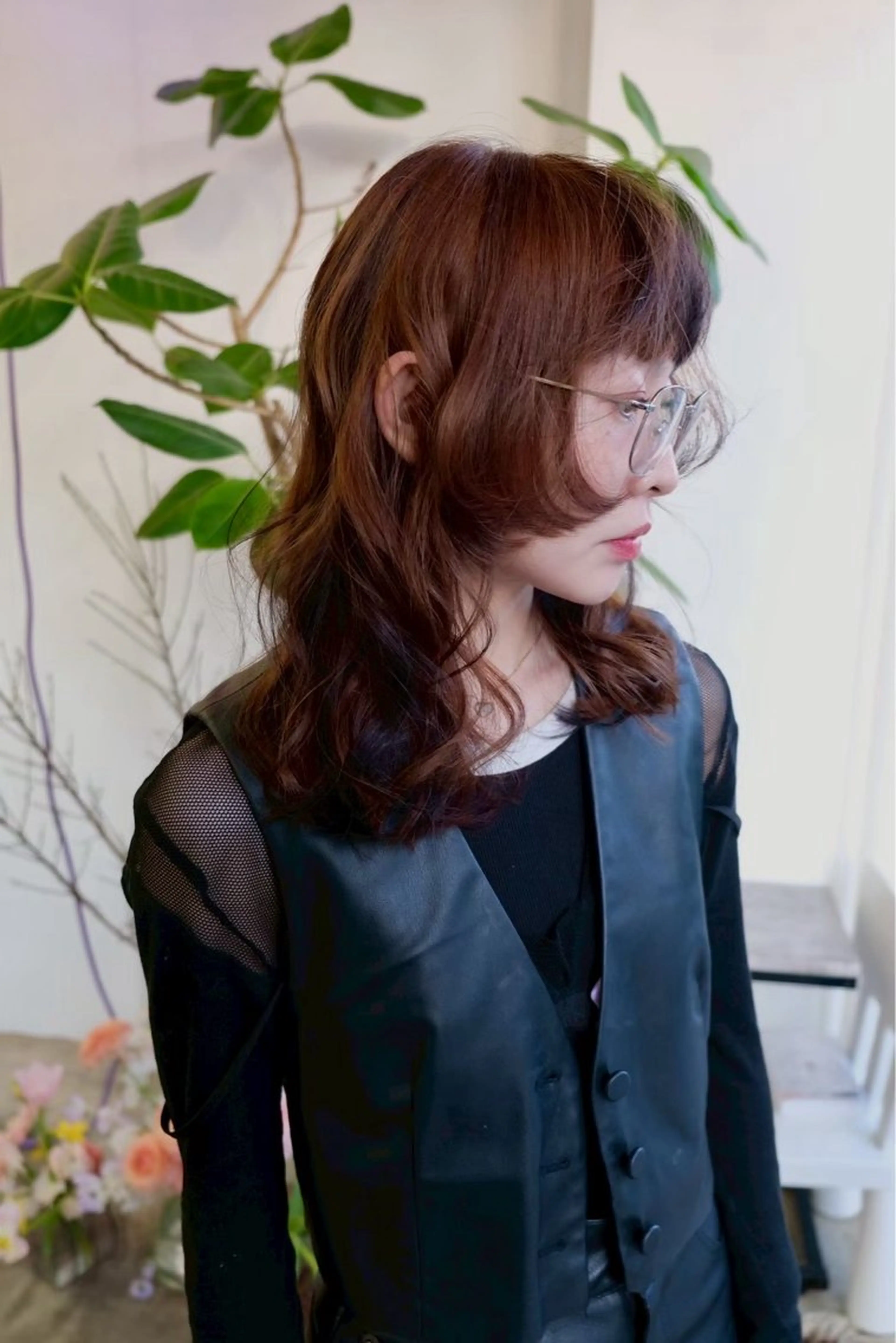 カラー ness kouのヘアスタイル