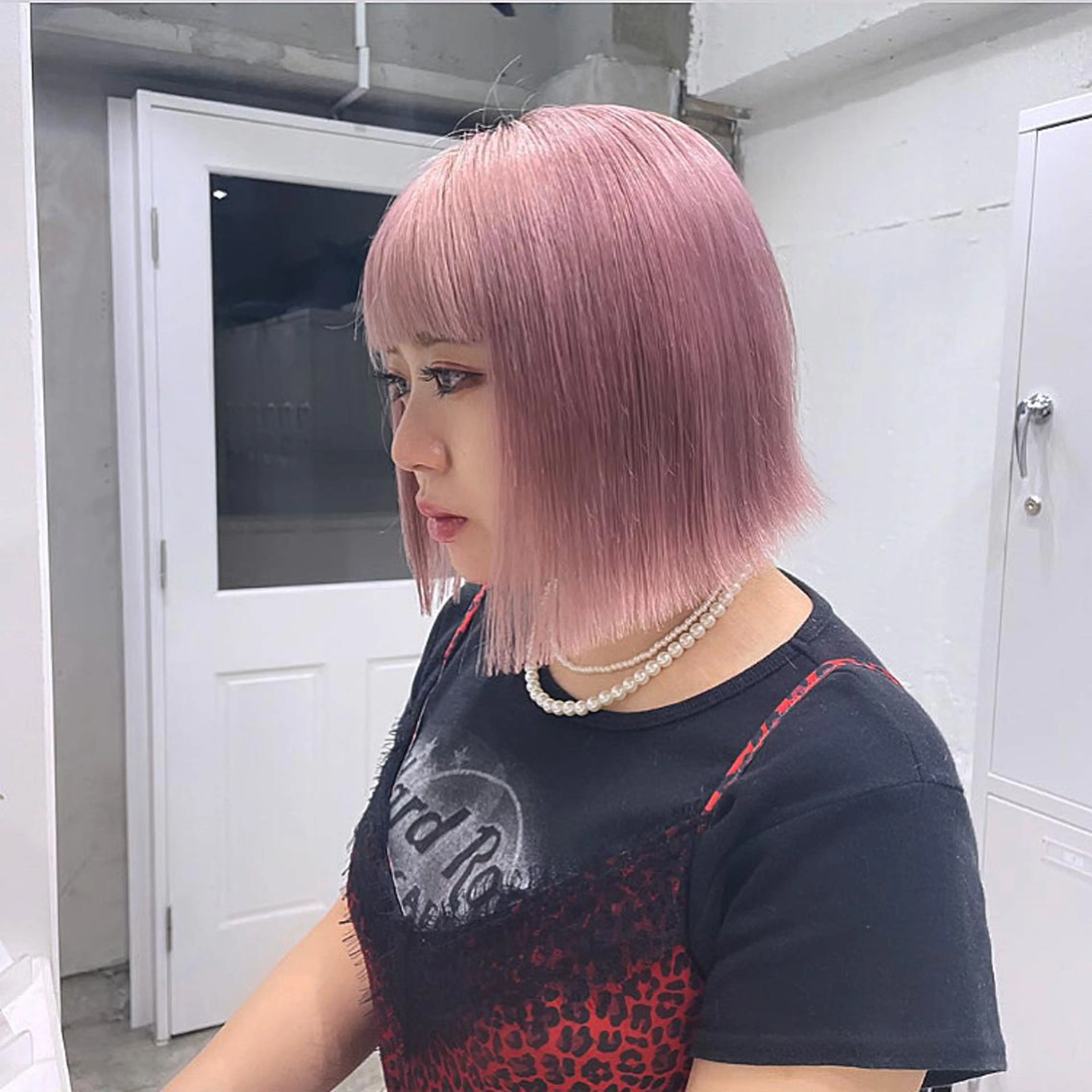 ミディアム カラー ヘアカラー トリートメント ヘアセット 渋谷🎨ブリーチ特化 ×エクステ🎨レンのヘアスタイル