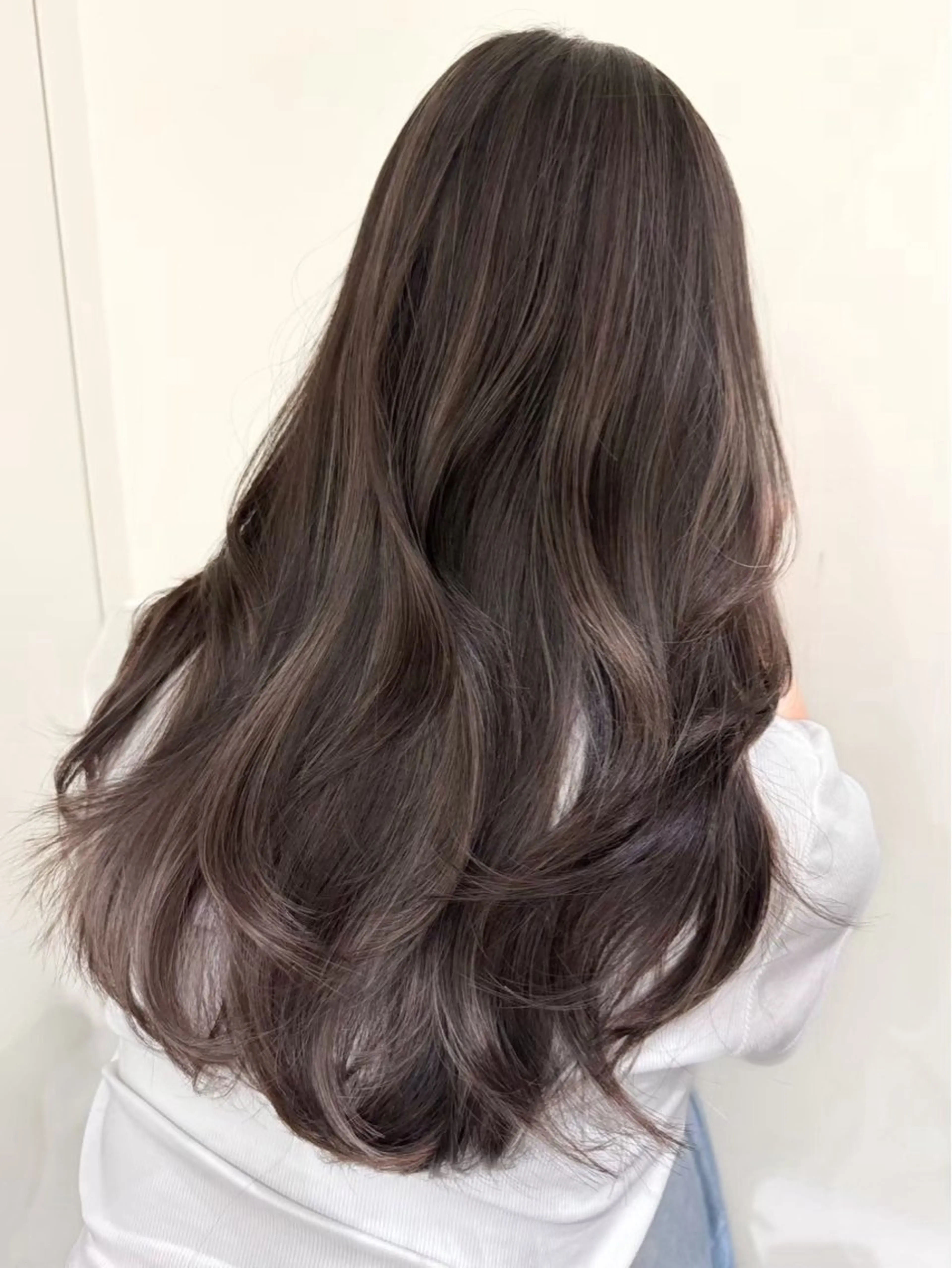 ロング カラー ヘアアレンジ 🫧透明感カラー/ 艶カラー🫧namiのヘアスタイル