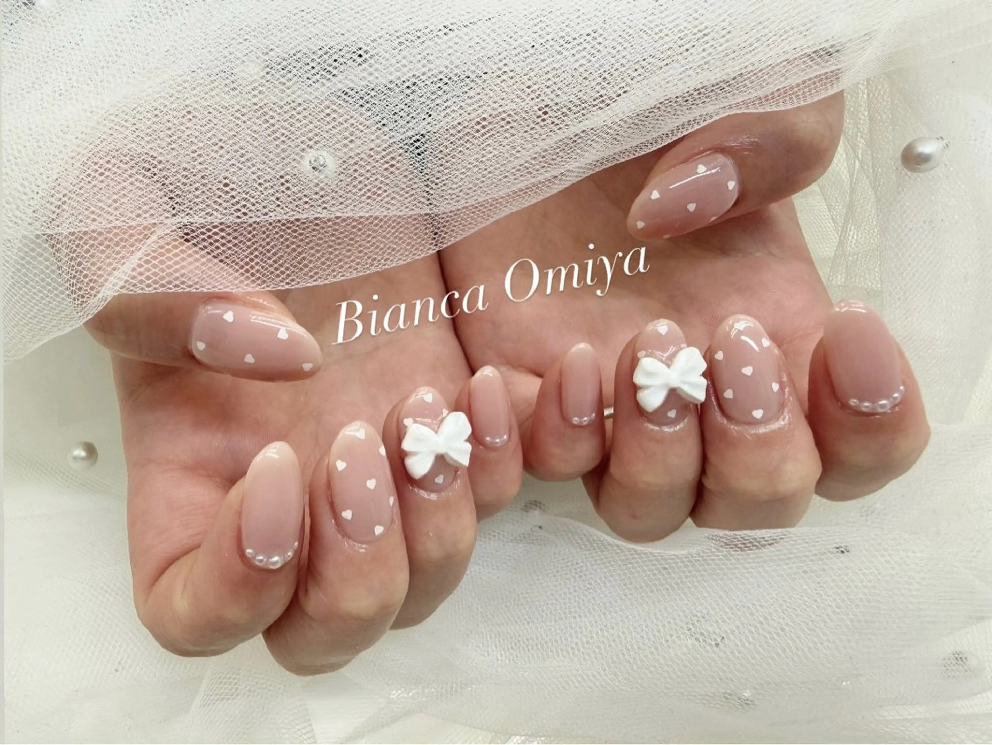 ネイル ハンドネイル Bianca大宮 入江のネイルデザイン