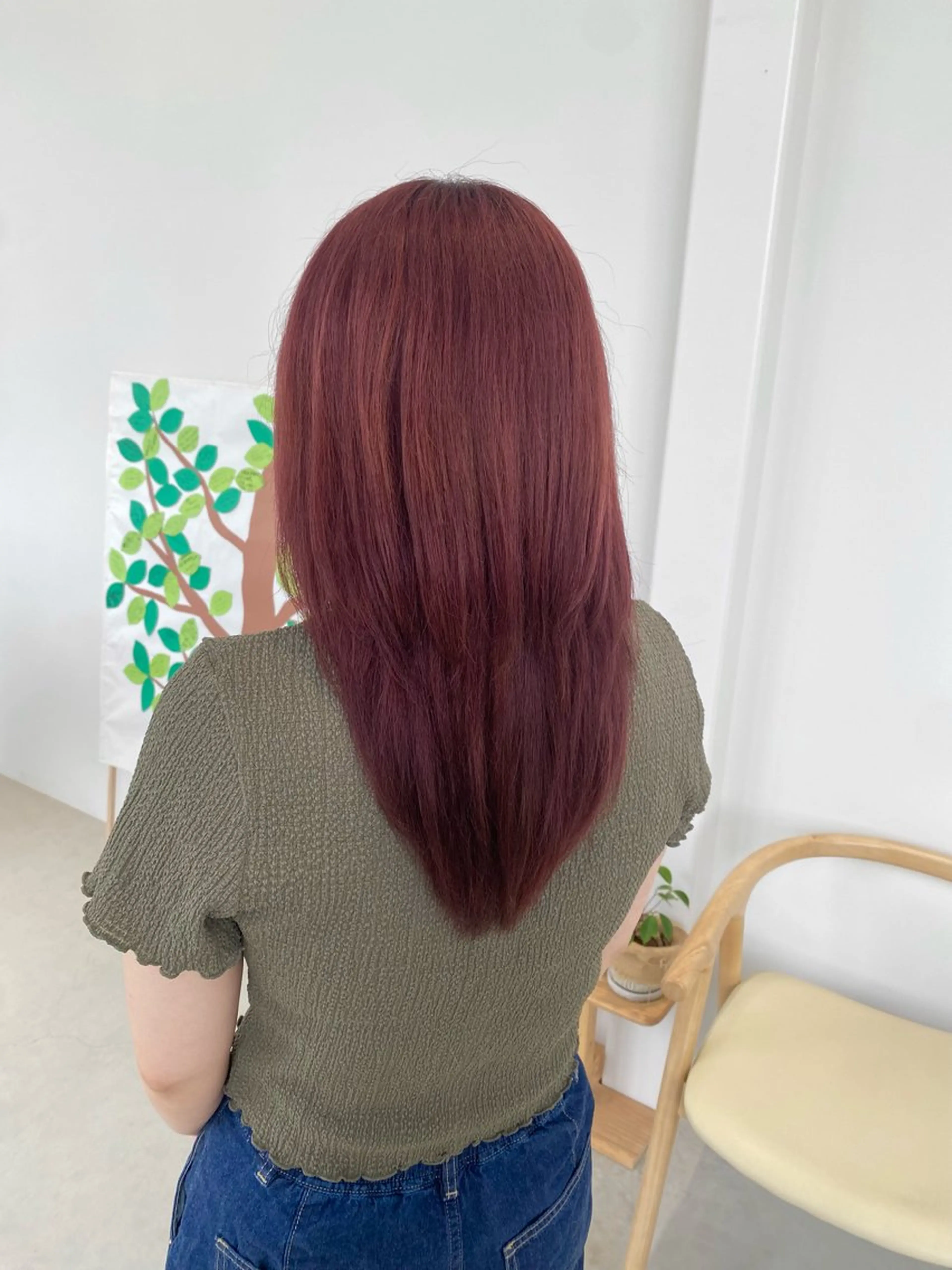 ロング 川合 勇気のヘアスタイル