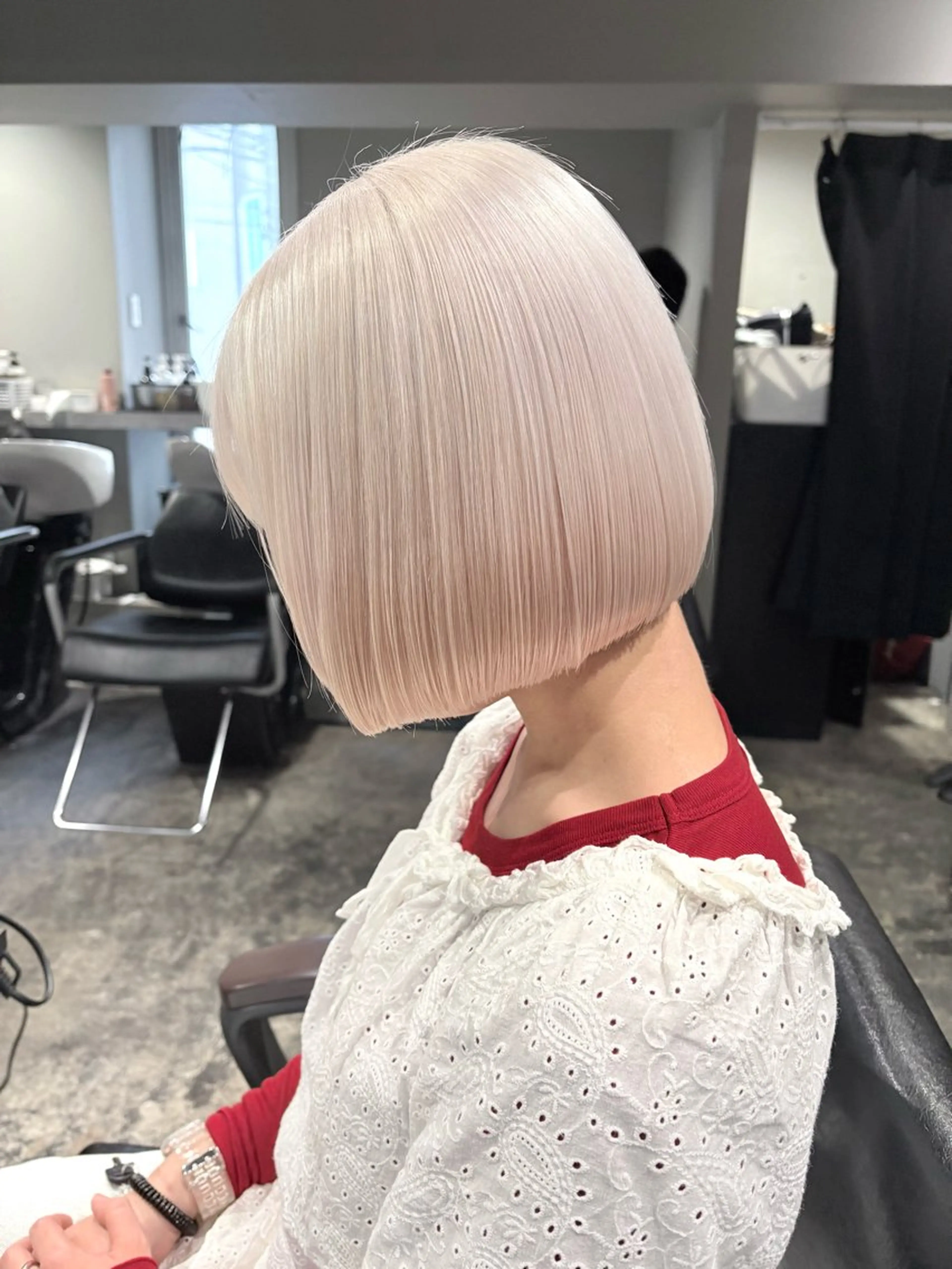 カラー ヘアカラー ハイトーンカラー レイヤー/ juriのヘアスタイル