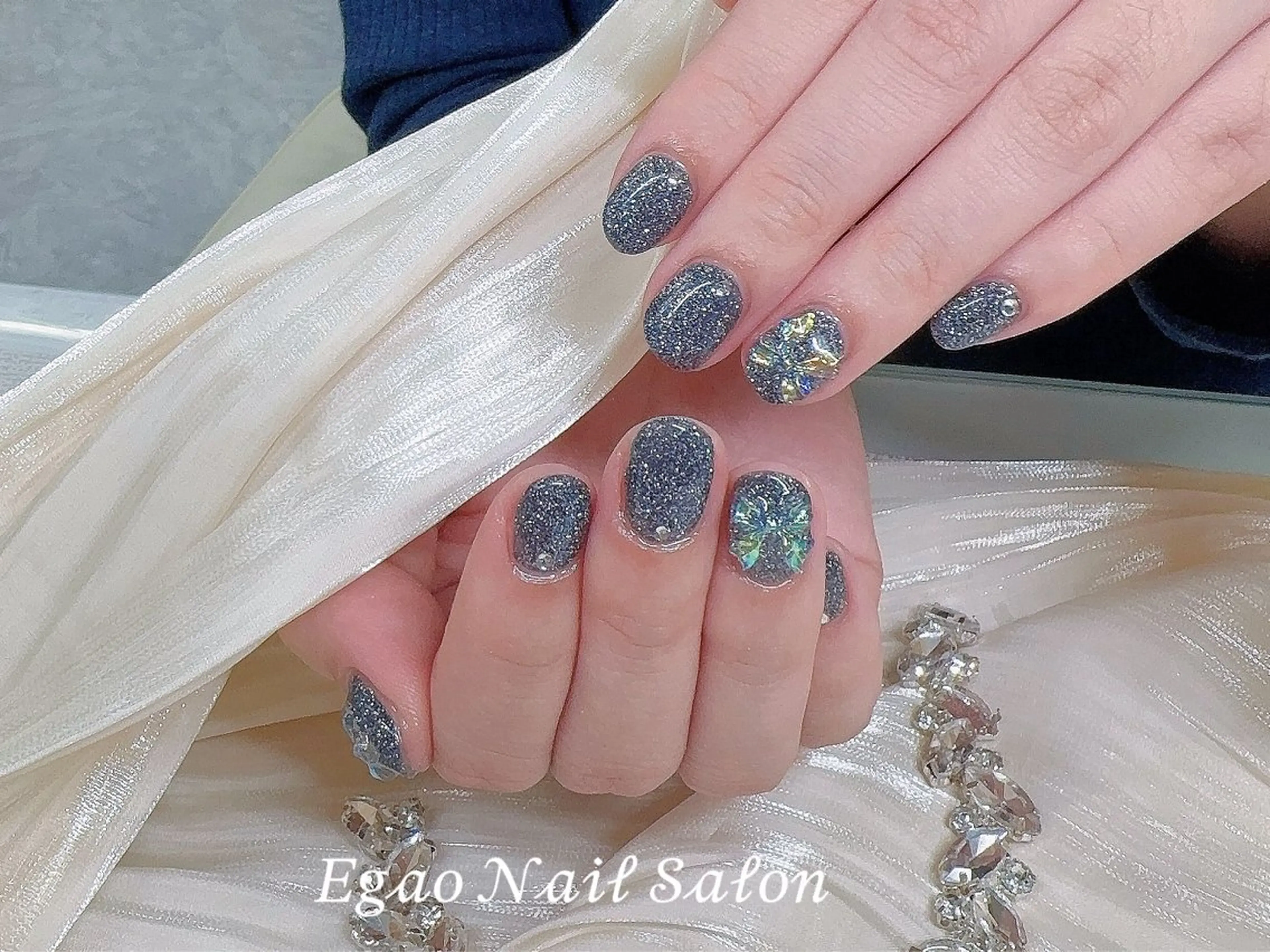 ネイル フットネイル ジェルネイル 韓国ネイル マグネットネイル メンズネイル ハンドネイル Egao Nail錦糸町店のネイルデザイン