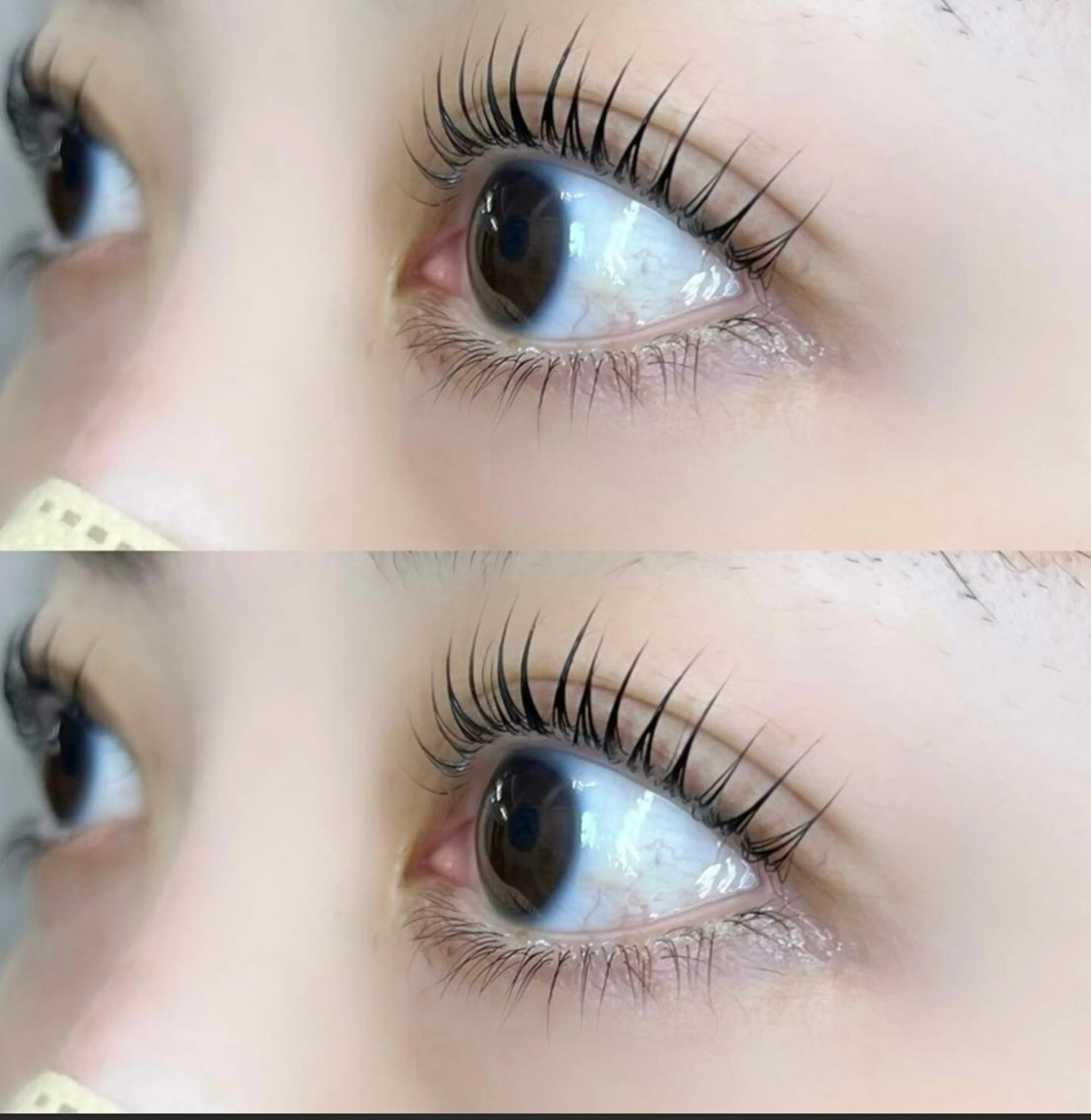 マツエク・マツパ 内田温子大人女性 ハイライト、ボブのヘアスタイル