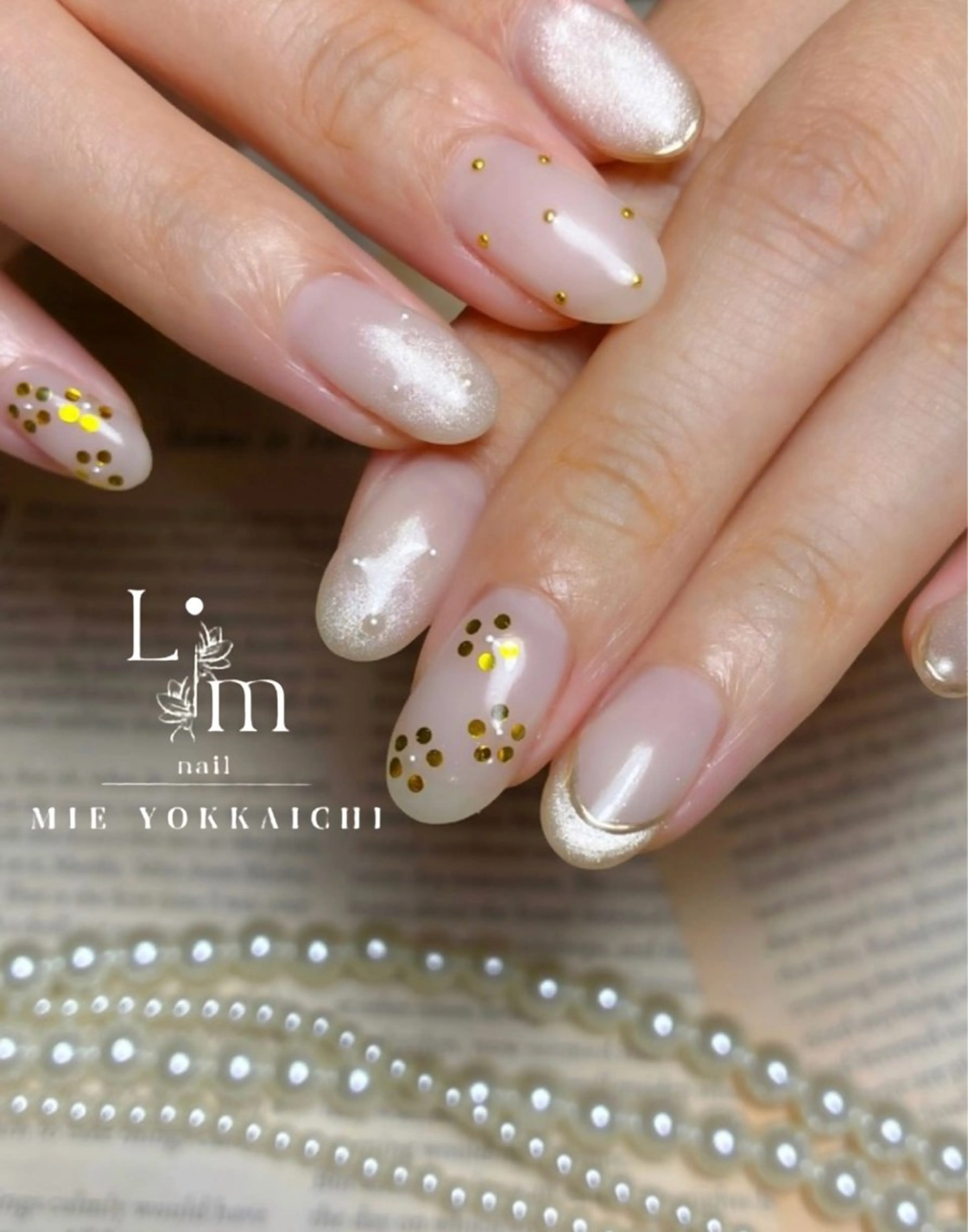 ネイル アートネイル シンプルネイル Li.m nail リム ネイルのネイルデザイン