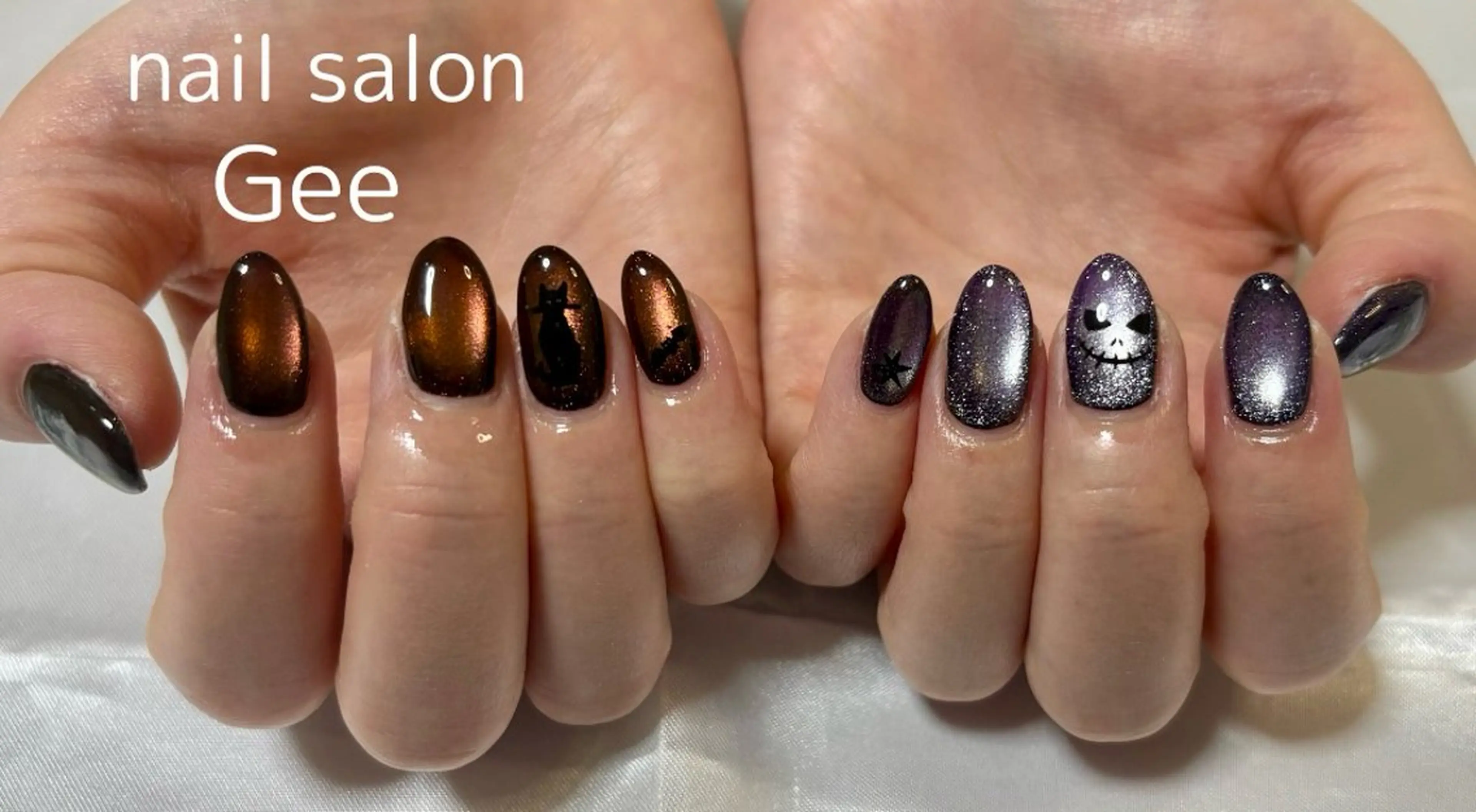 ネイル ハロウィン nail salon geeのネイルデザイン