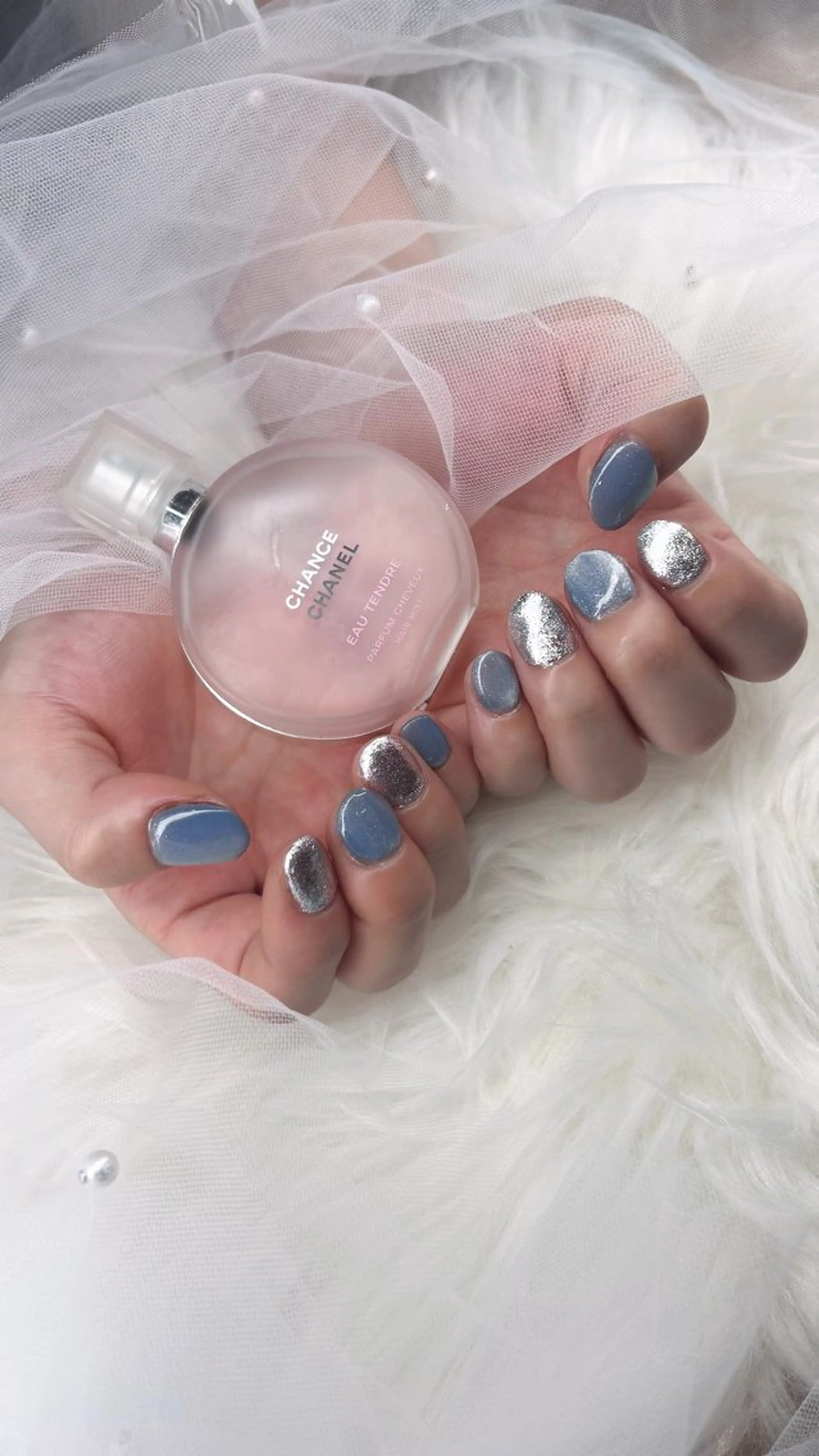 ネイル 🌸さくら /ワンホン束感🎀のマツエク・マツパデザイン