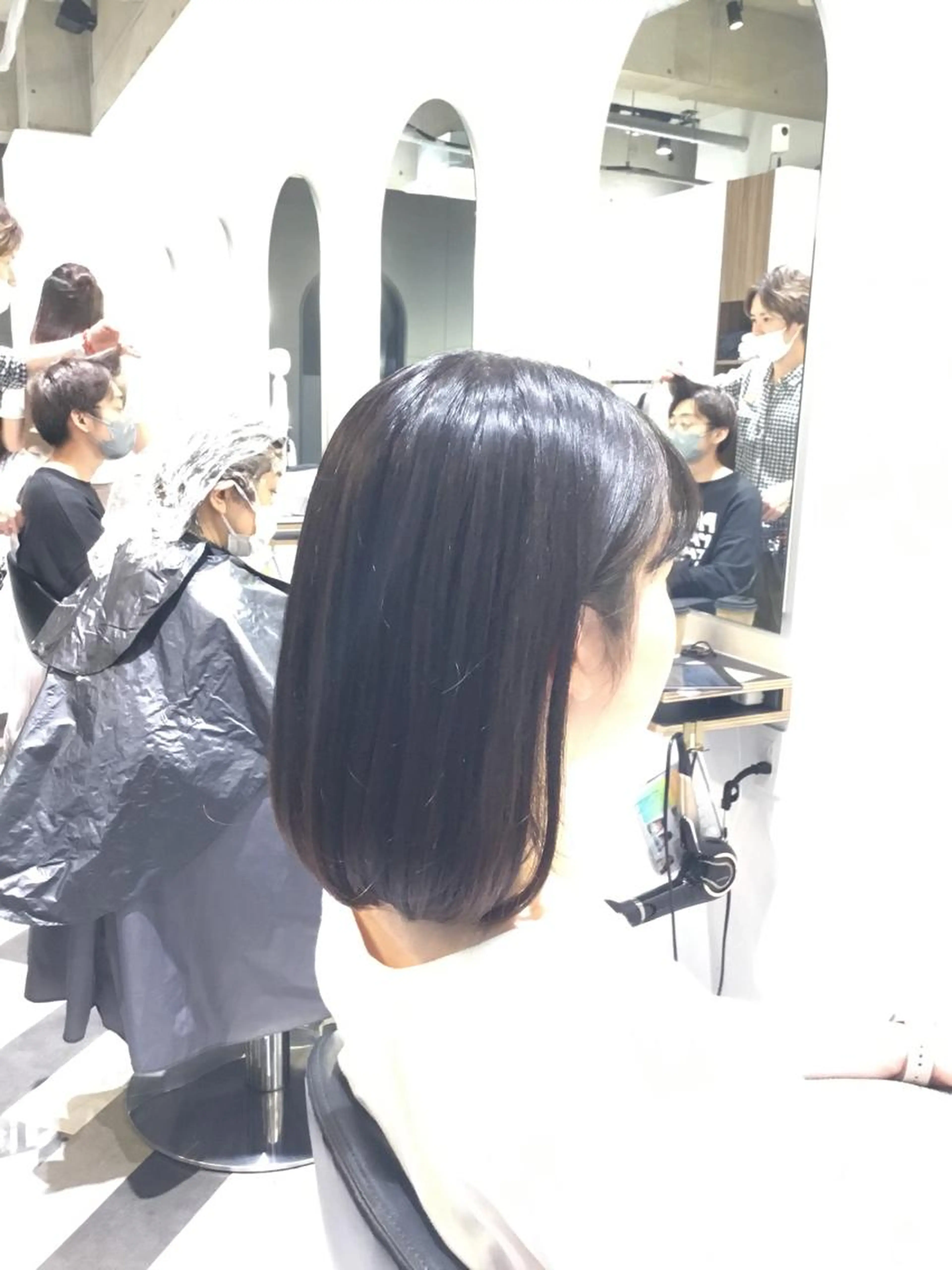 🦄💎平日12時~18時限定🦄💎前髪カット＆透明感カラー＆トリートメント🍓の写真