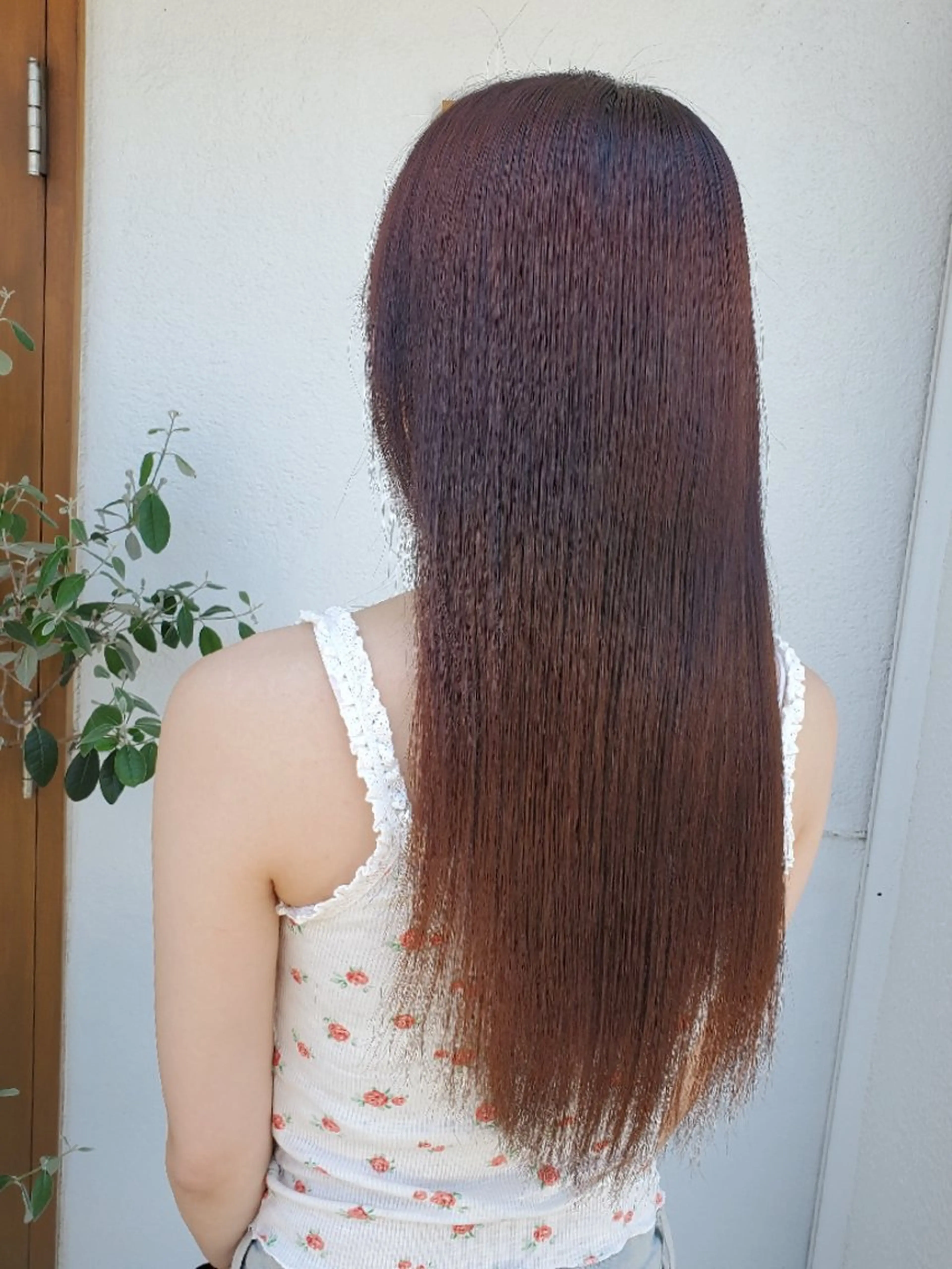 ロング トリートメント ️🩵美髪矯正 みおのヘアスタイル