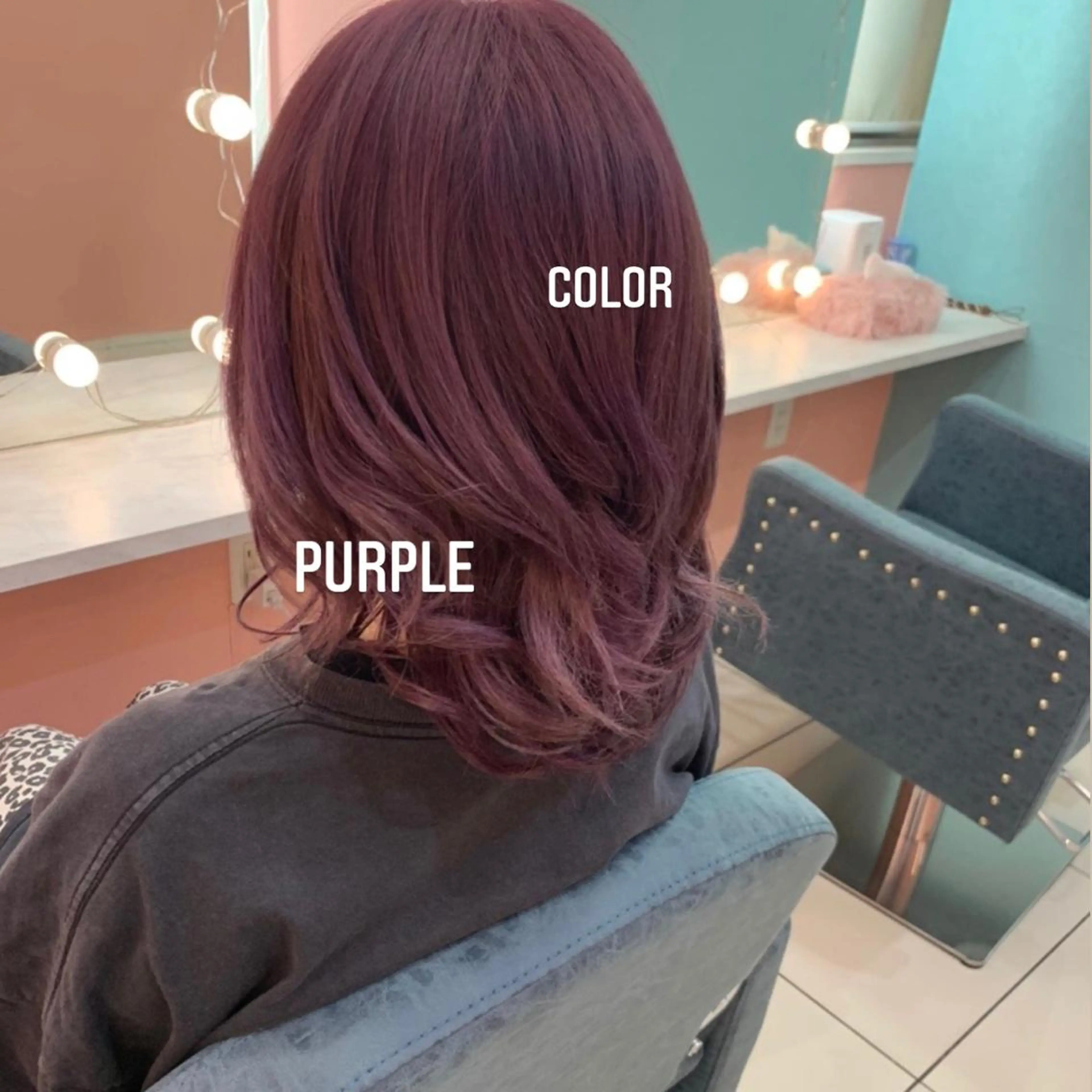 ミディアム カラー ヘアカラー トリートメント エクステ🩵ブリーチ 韓国ヘア🩵KAEのヘアスタイル