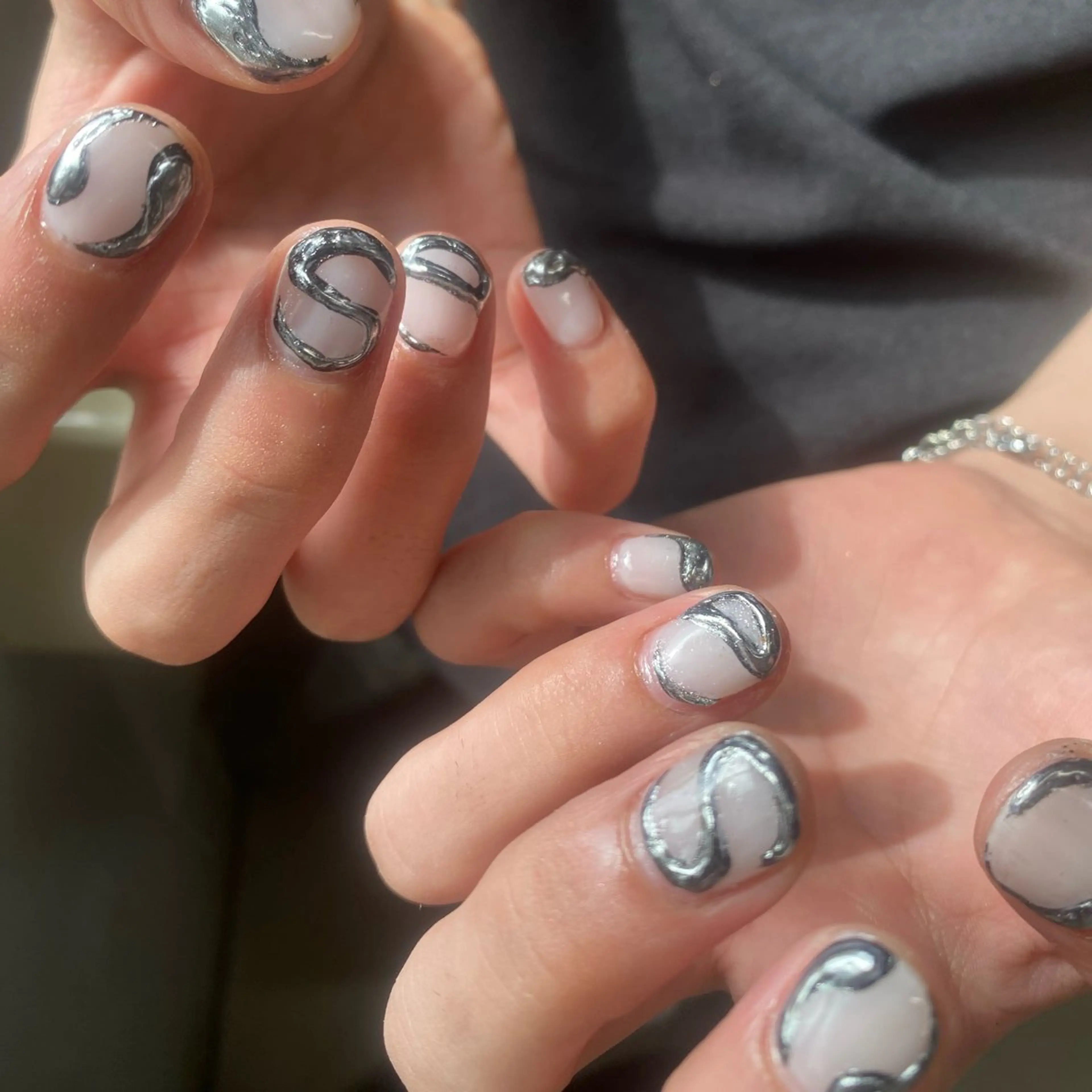 メンズ ネイル ハンドネイル ✨akari✨千葉駅 アート、メンズネイルのネイルデザイン