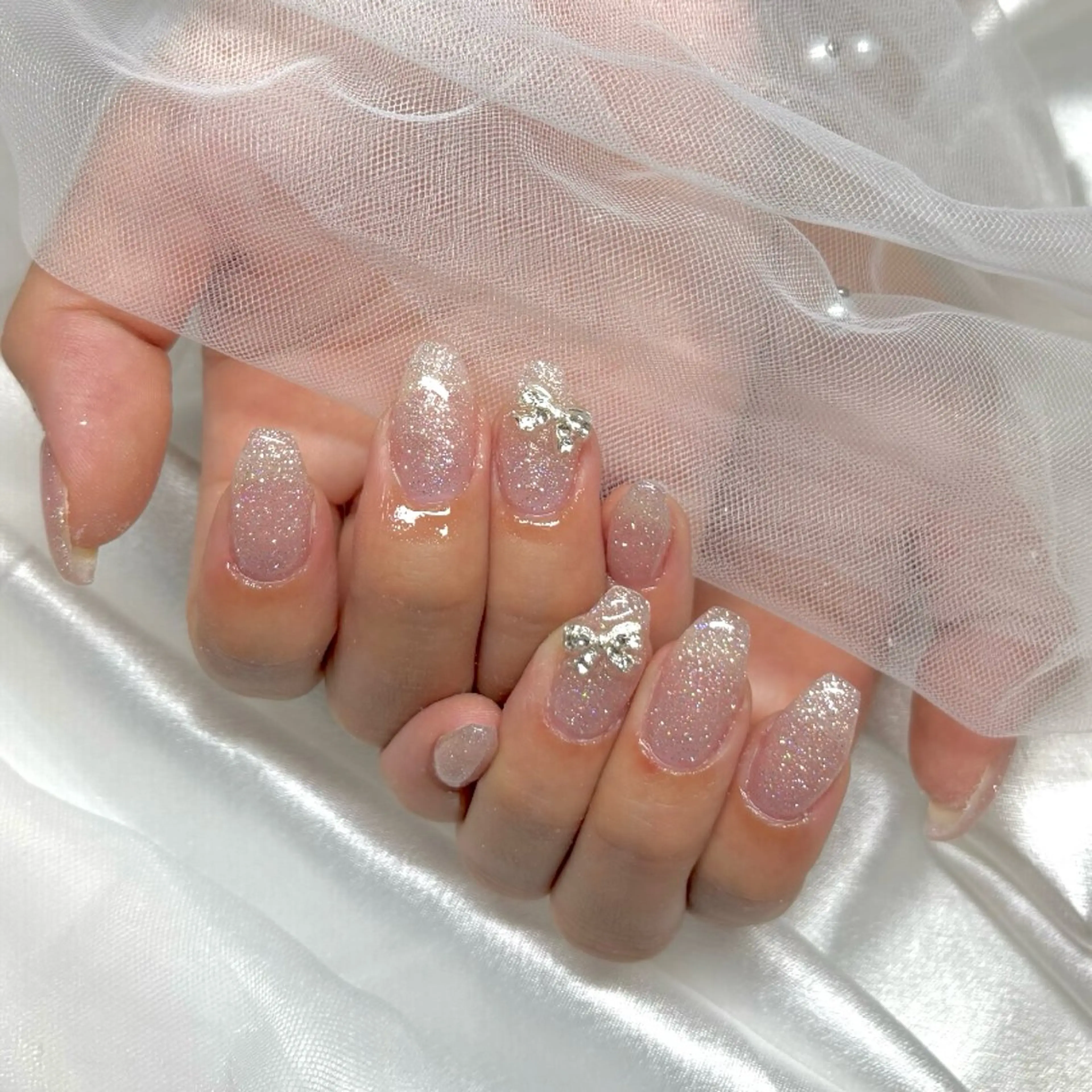 ネイル ハンドネイル L’ねいる江坂店 trainee🤍のネイルデザイン
