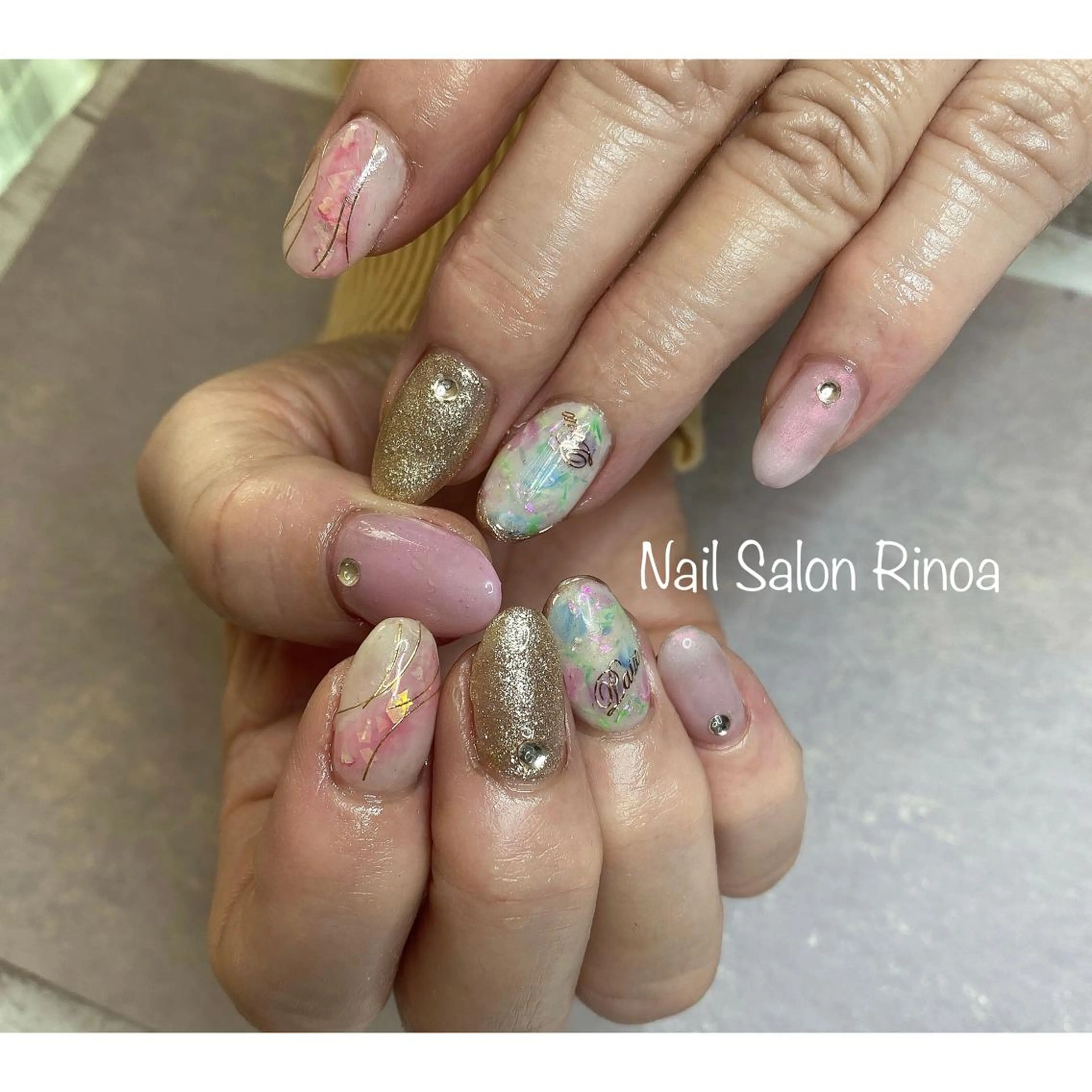 ネイル Nail Salon Rinoaのネイルデザイン