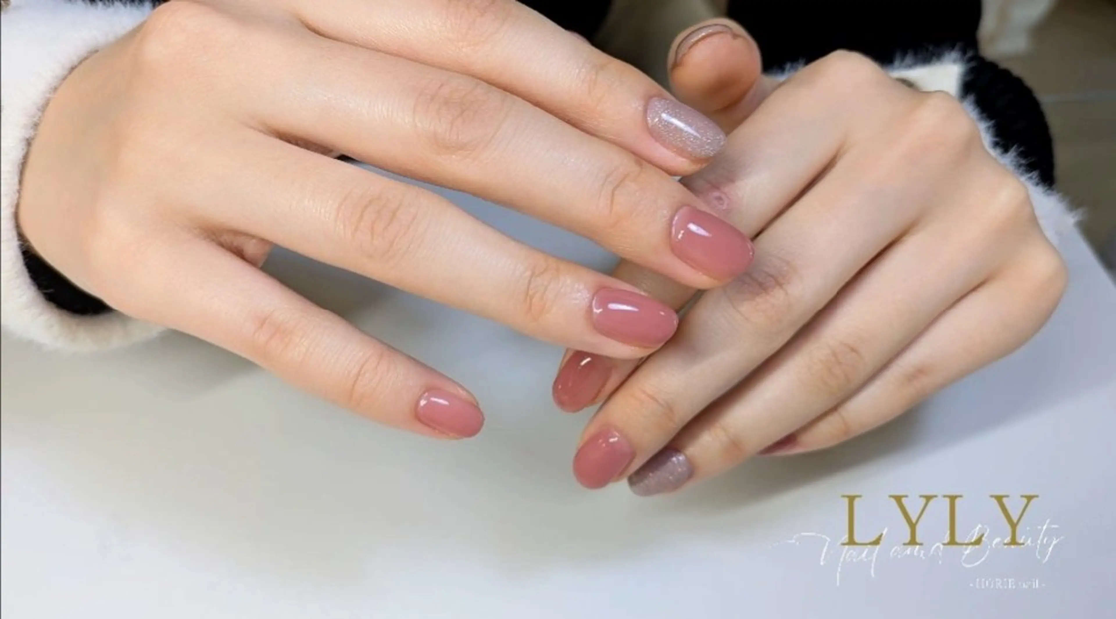 ネイル ピンク LYLY ✾ai✾のネイルデザイン