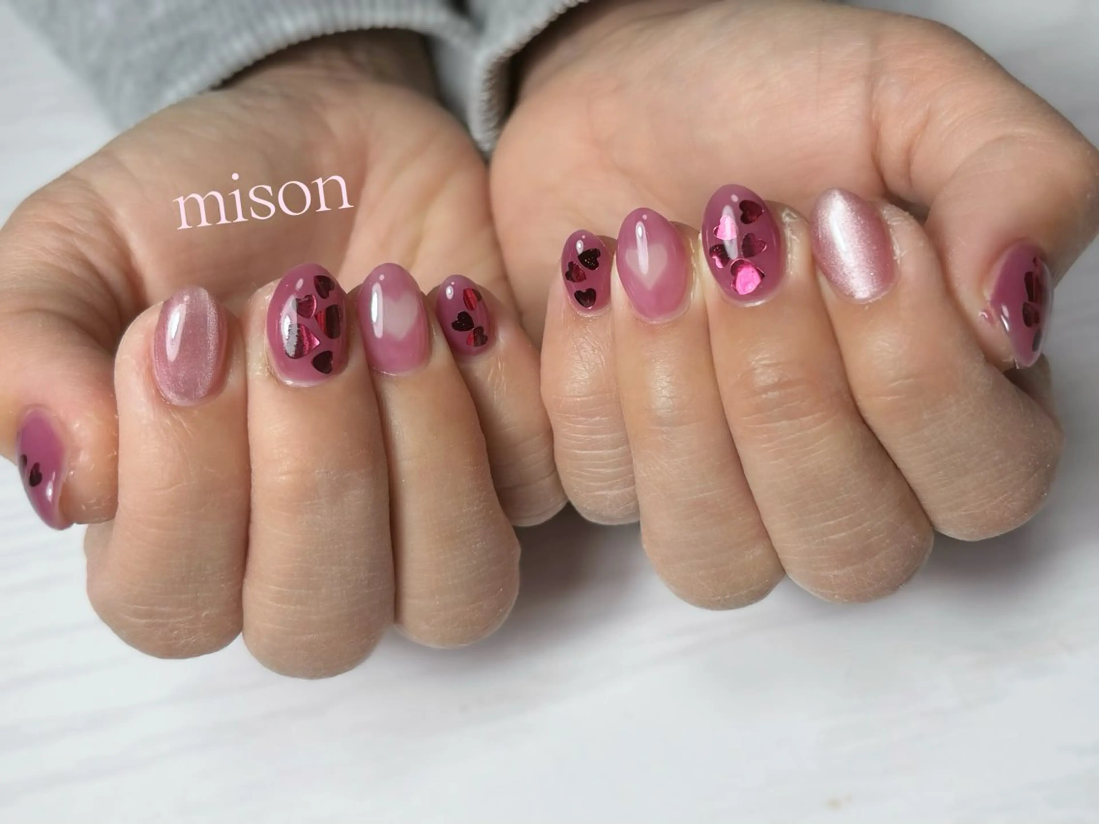 ネイル mison 安形友花のネイルデザイン