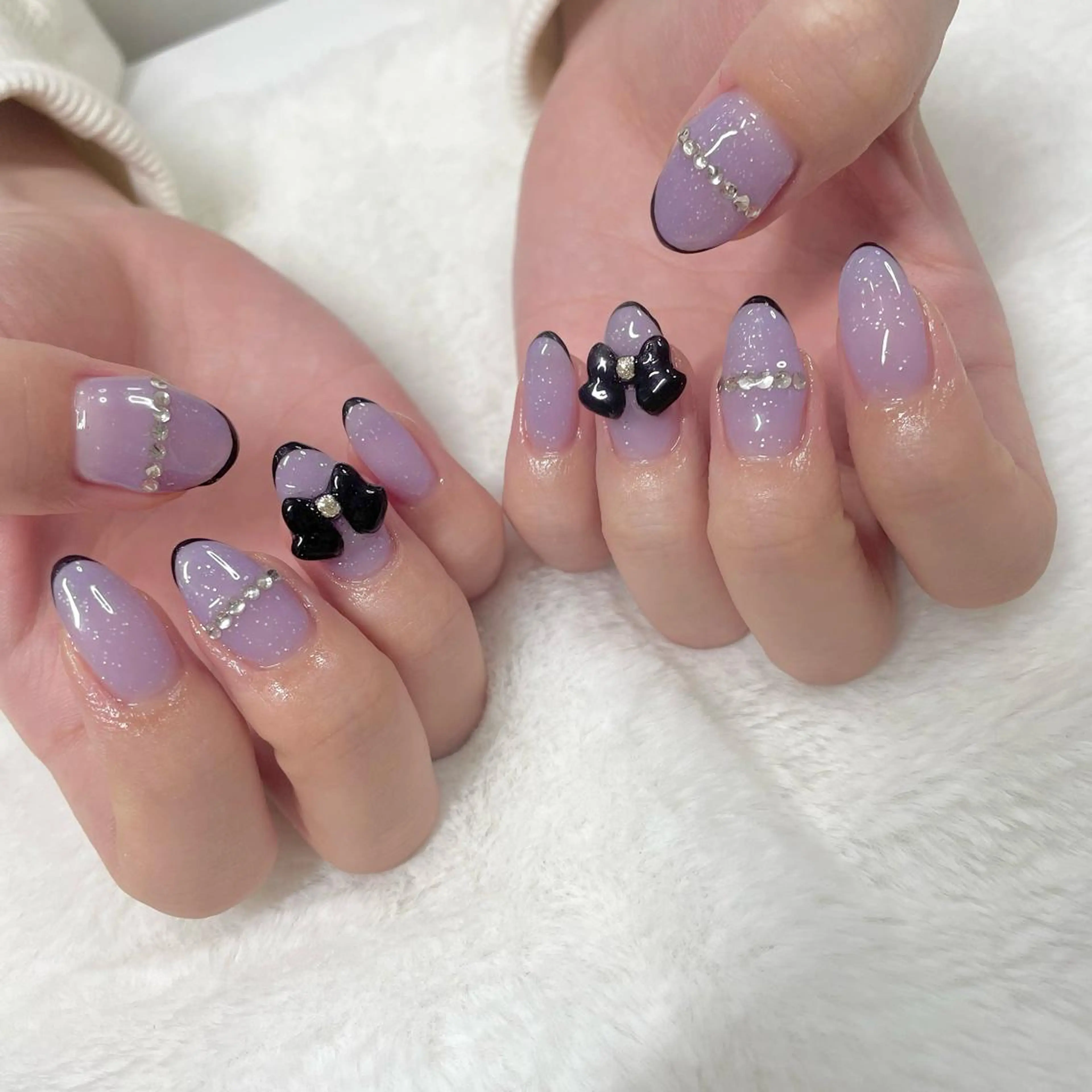 ネイル ジェルネイル リボン J terrace Nailのネイルデザイン