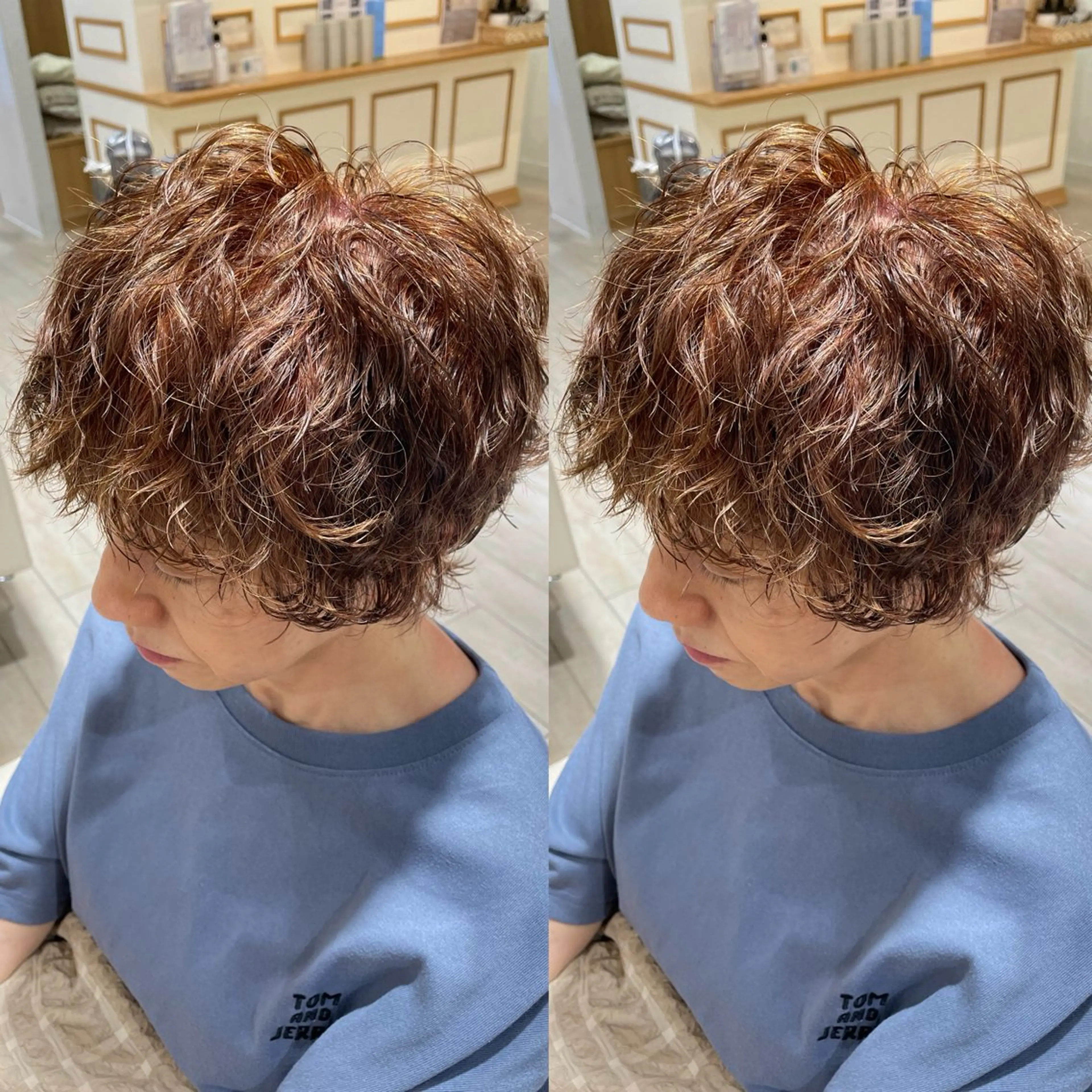 ショート パーマ 髪質改善矯正/カラー /吉祥寺 mariのヘアスタイル