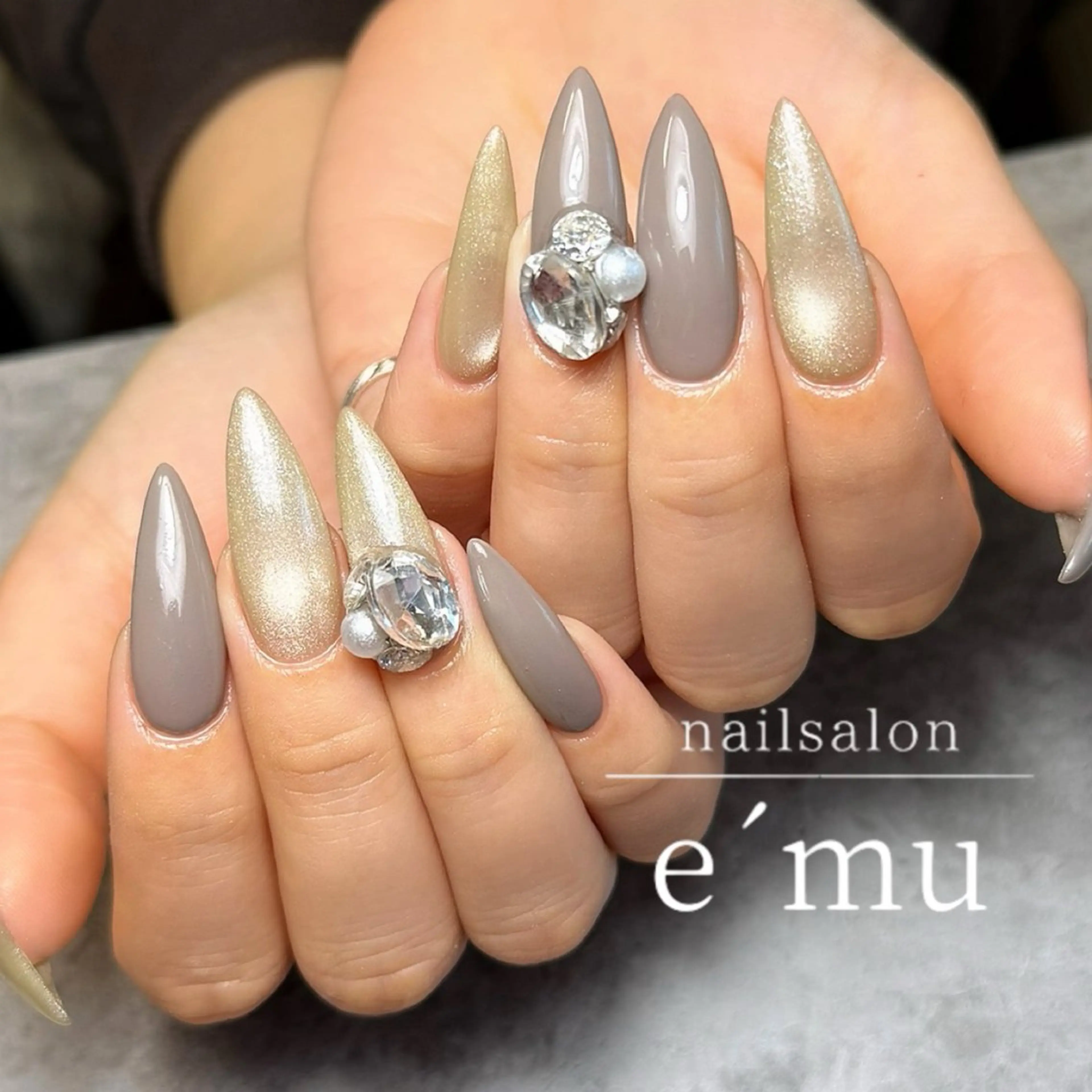 ネイル ハンドネイル nailsalon e´muのネイルデザイン