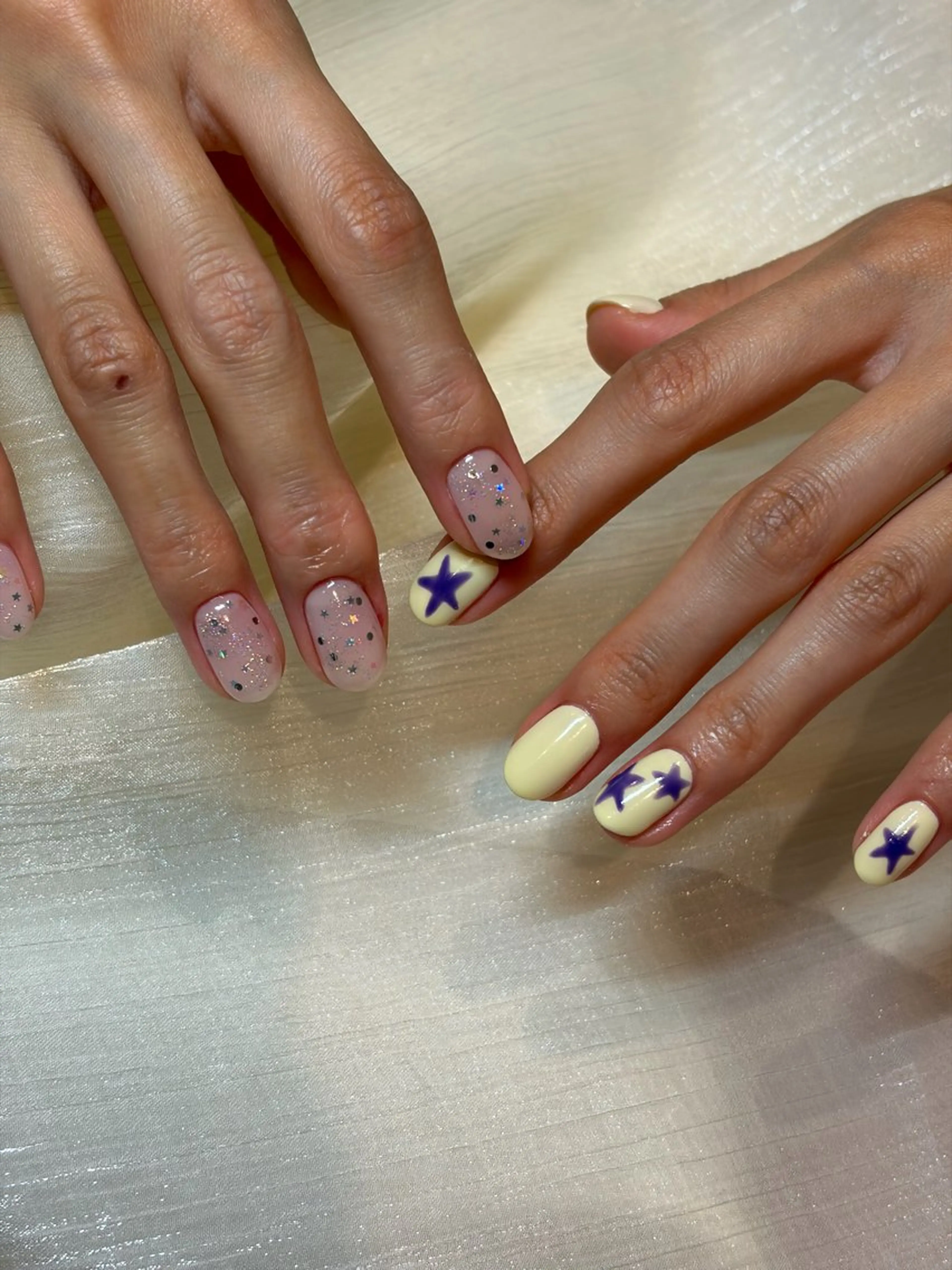 セミロング She Nail studio原宿店所属・akari原宿 プライベートサロンのネイルデザイン