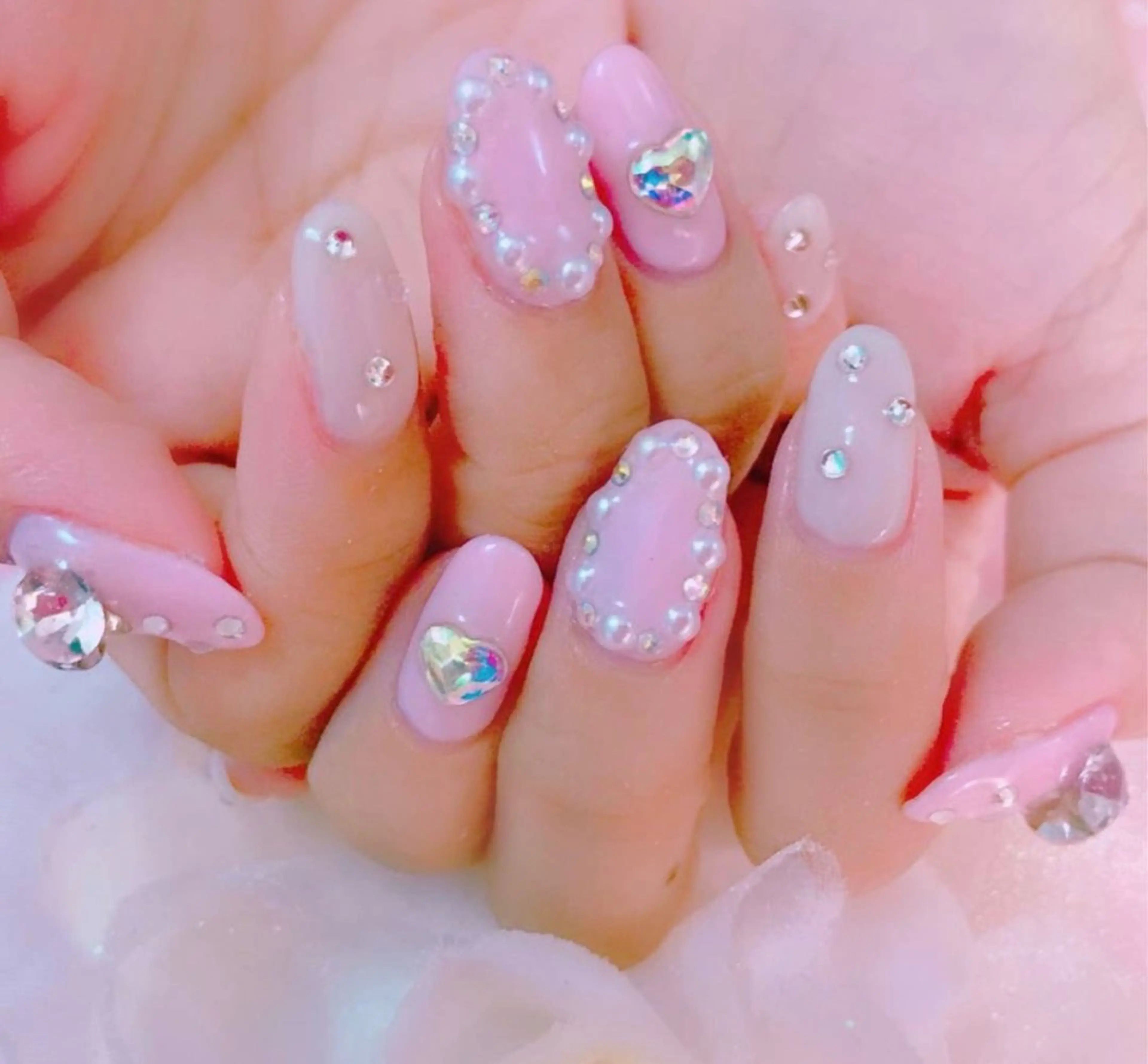 ネイル アートネイル 長さ出し フットネイル ジェルネイル ニュアンスネイル LUCIA 南柏ネイルサロンのネイルデザイン