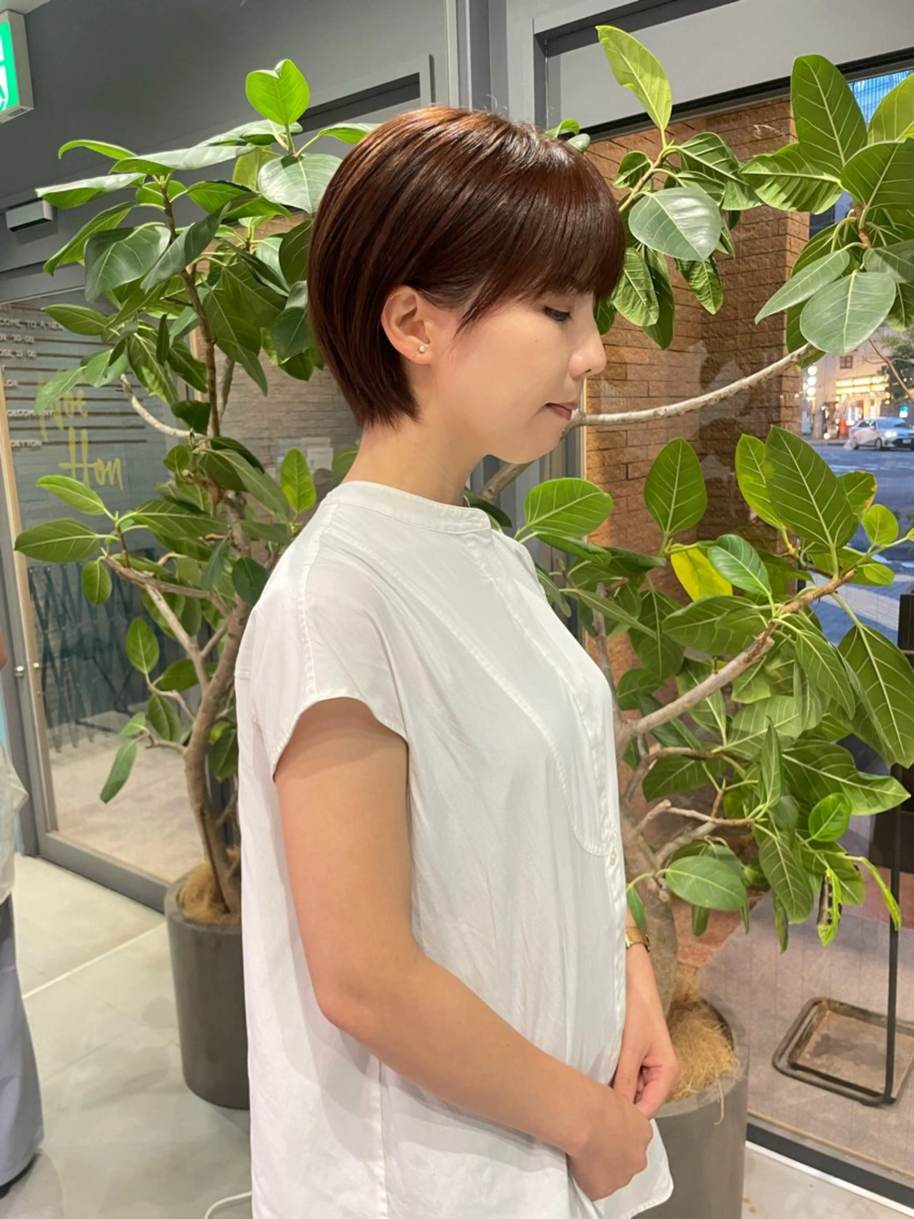 ショート カラー カット ヘアカラー トリートメント 🌟満足度No.1/ 似合わせ/AYA🌟のヘアスタイル