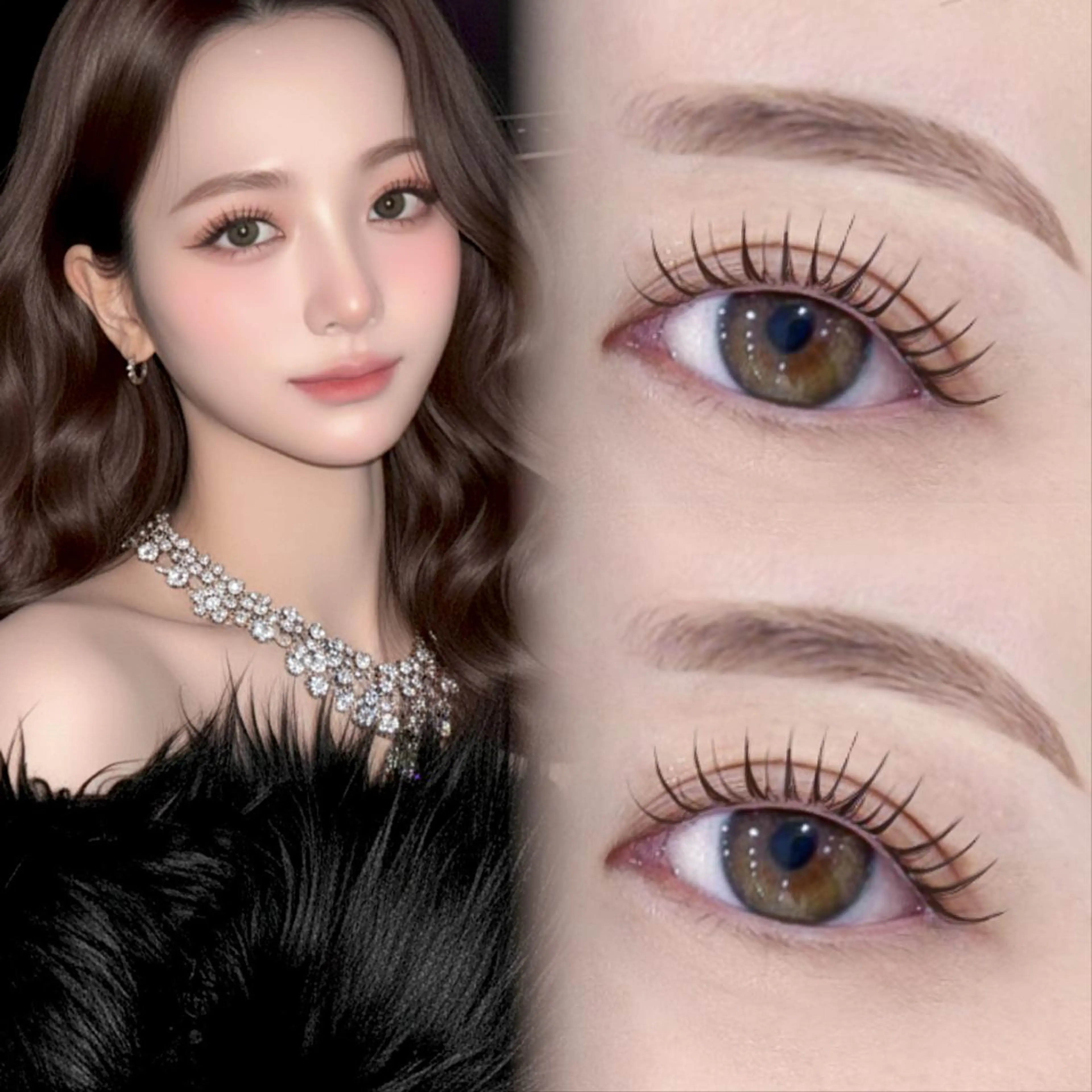 マツエク・マツパ Renibrow 博多駅前🐩💍のマツエク・マツパデザイン