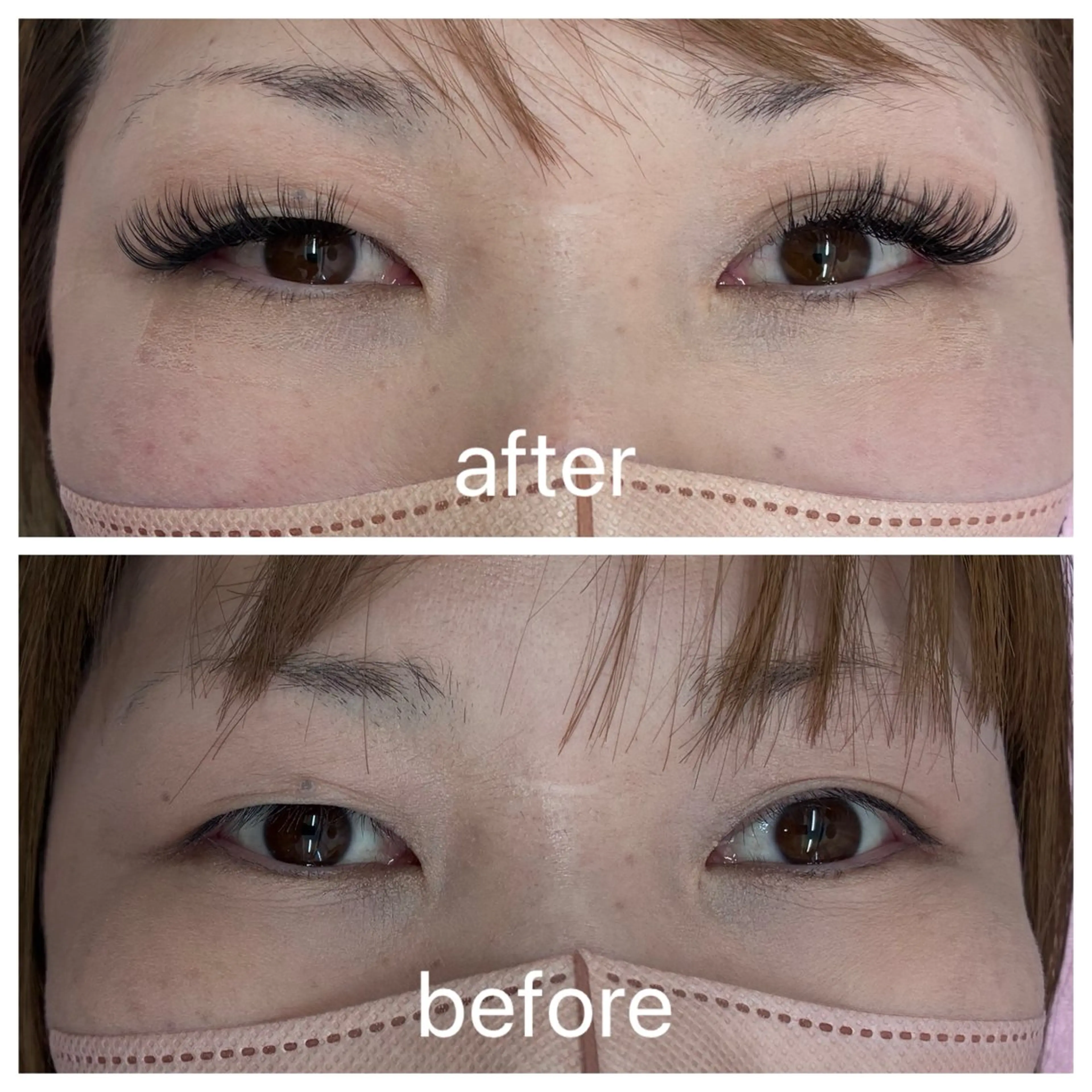 マツエク・マツパ 付け放題 Dカール マツエク ミルミー美容室所属・🦄💒💓齎藤 七海子🦄💒💓の眉毛・アイブロウイメージ