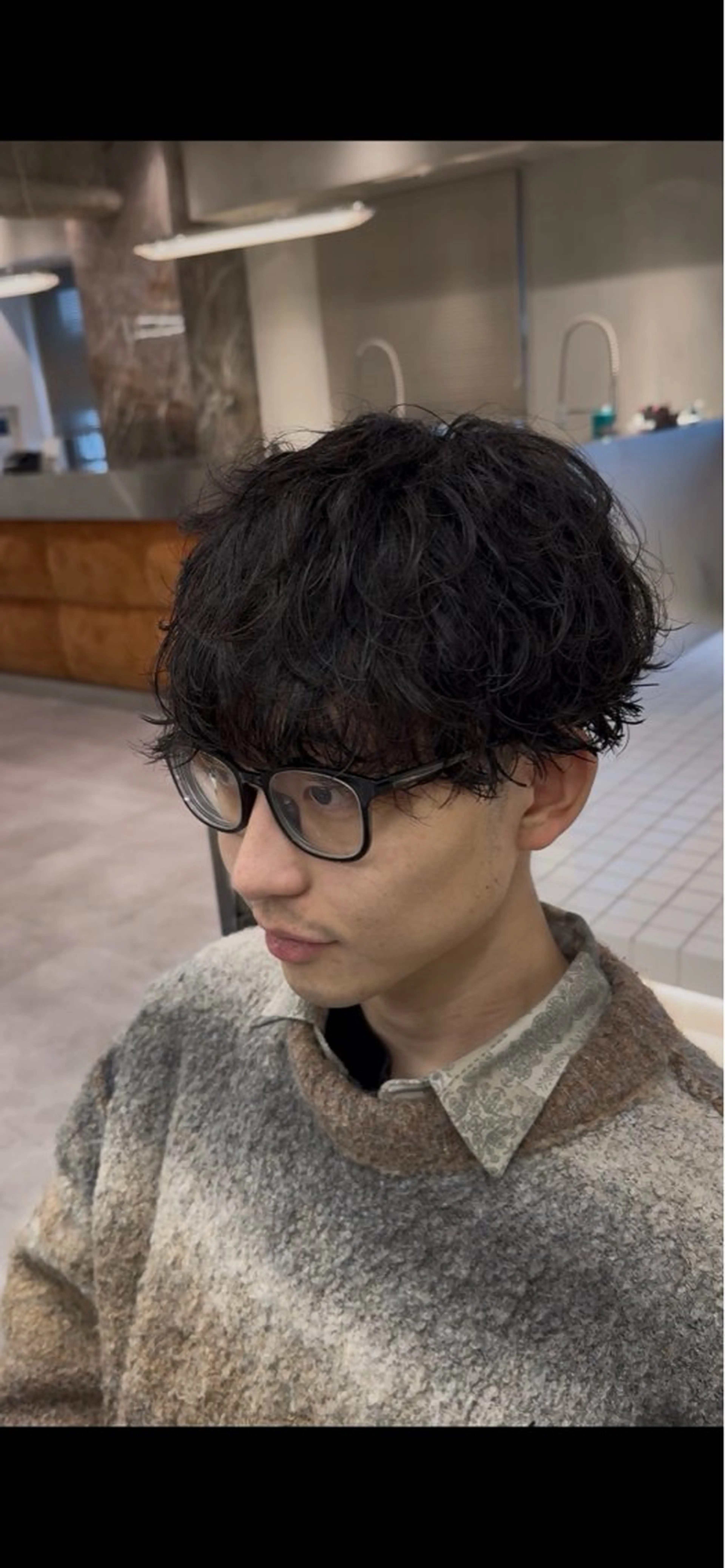 パーマ メンズ メンズパーマ ブリーチ/パーマ特化 片平和寿のヘアスタイル