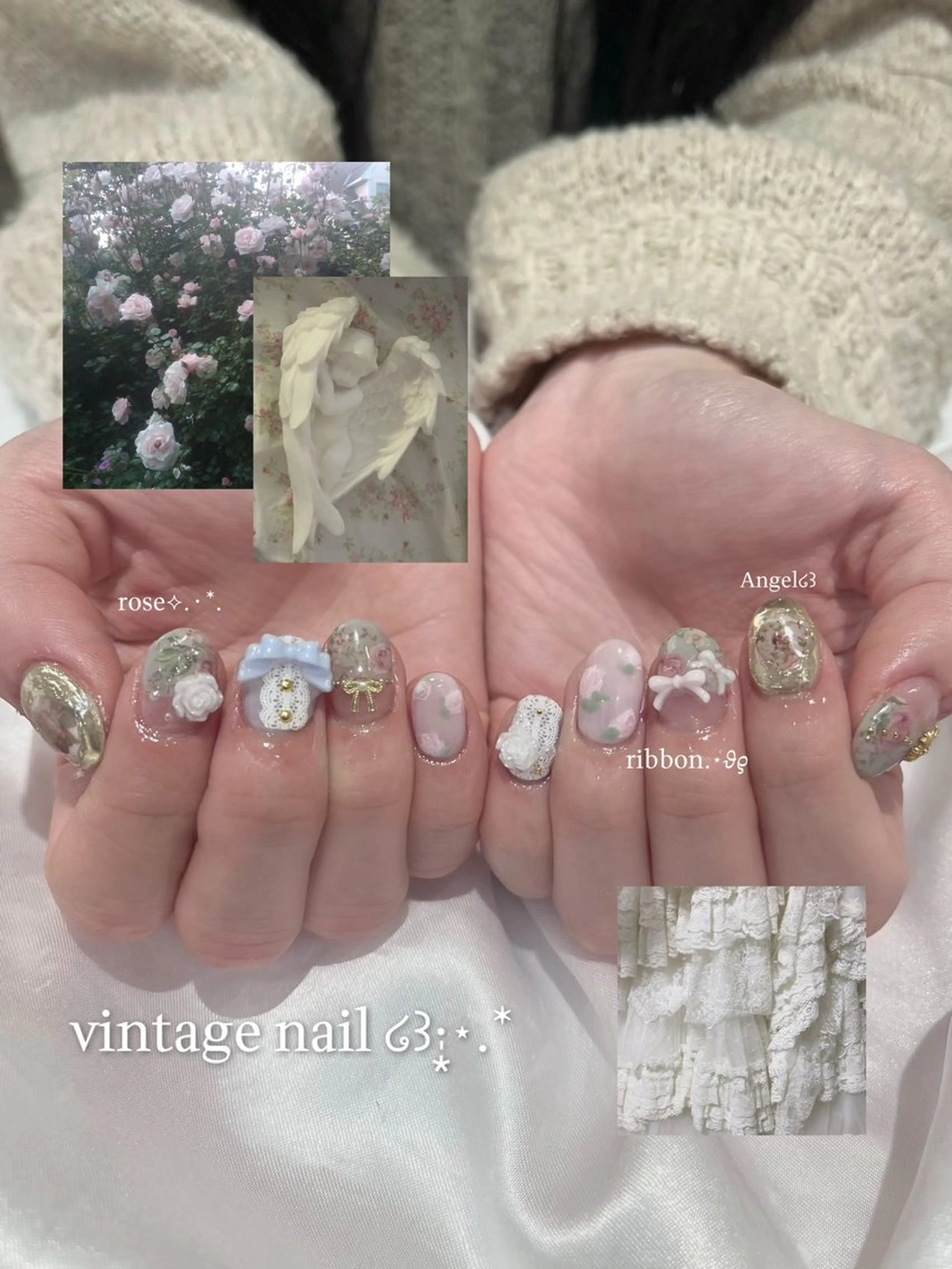 ネイル ハンドネイル yua ⋆. 𐙚 ˚のネイルデザイン