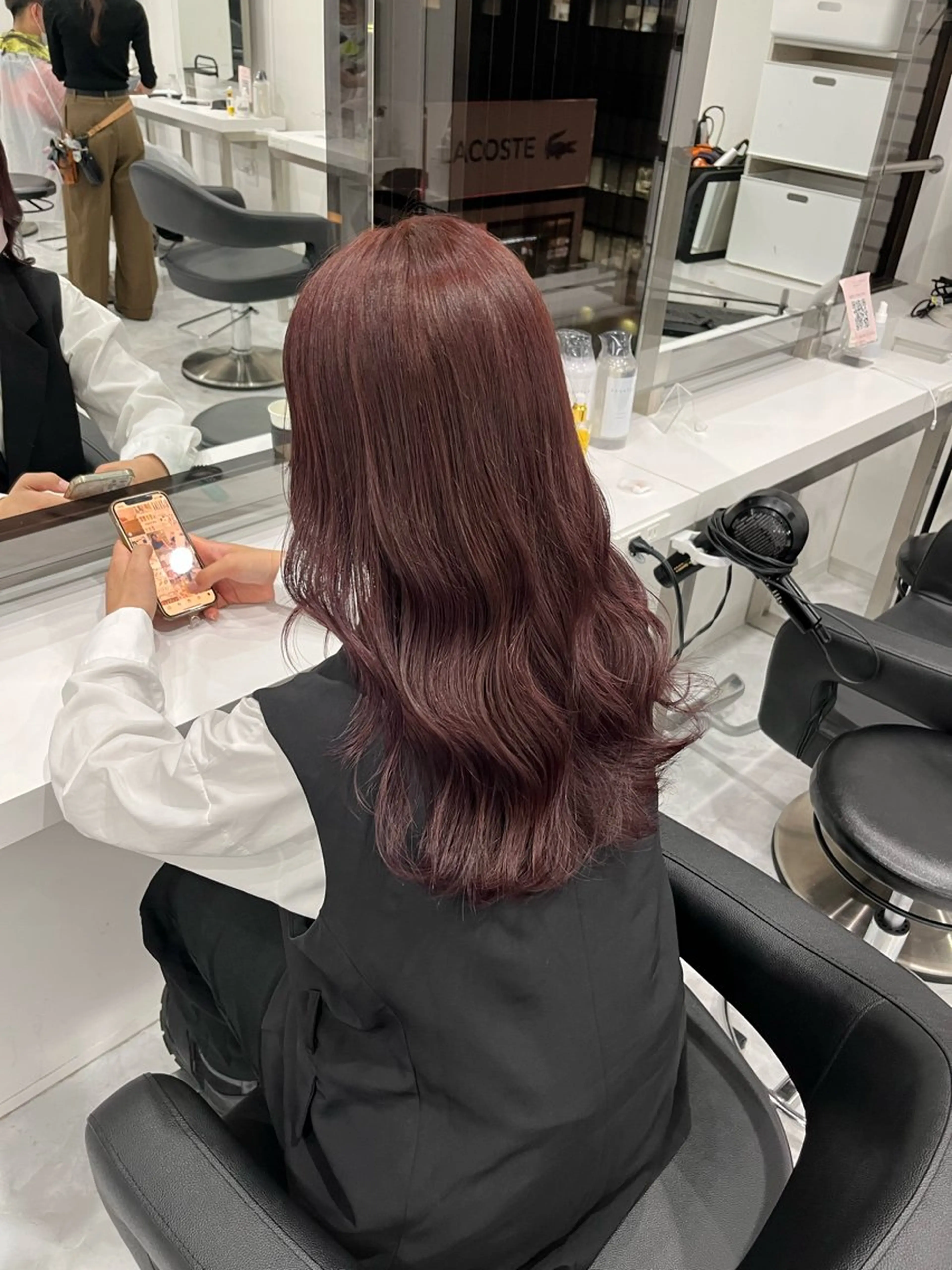 セミロング カラー ヘアアレンジ 韓国アイドル🤍ブリ ーチカラー🤍わかなのヘアスタイル