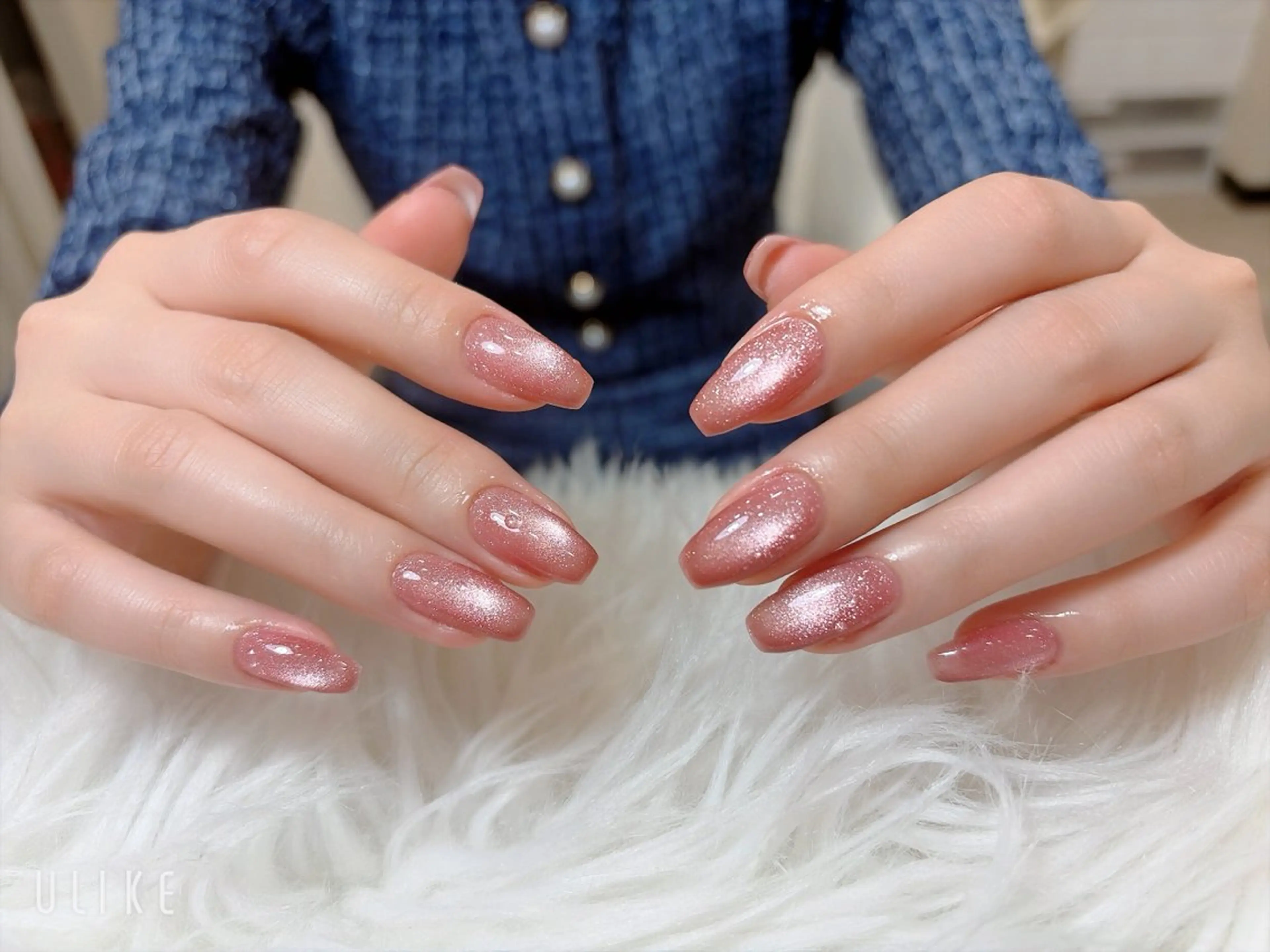 ネイル フレンチネイル 韓国ネイル マグネットネイル ニュアンスネイル オフィスネイル チョウ Rachaelのネイルデザイン