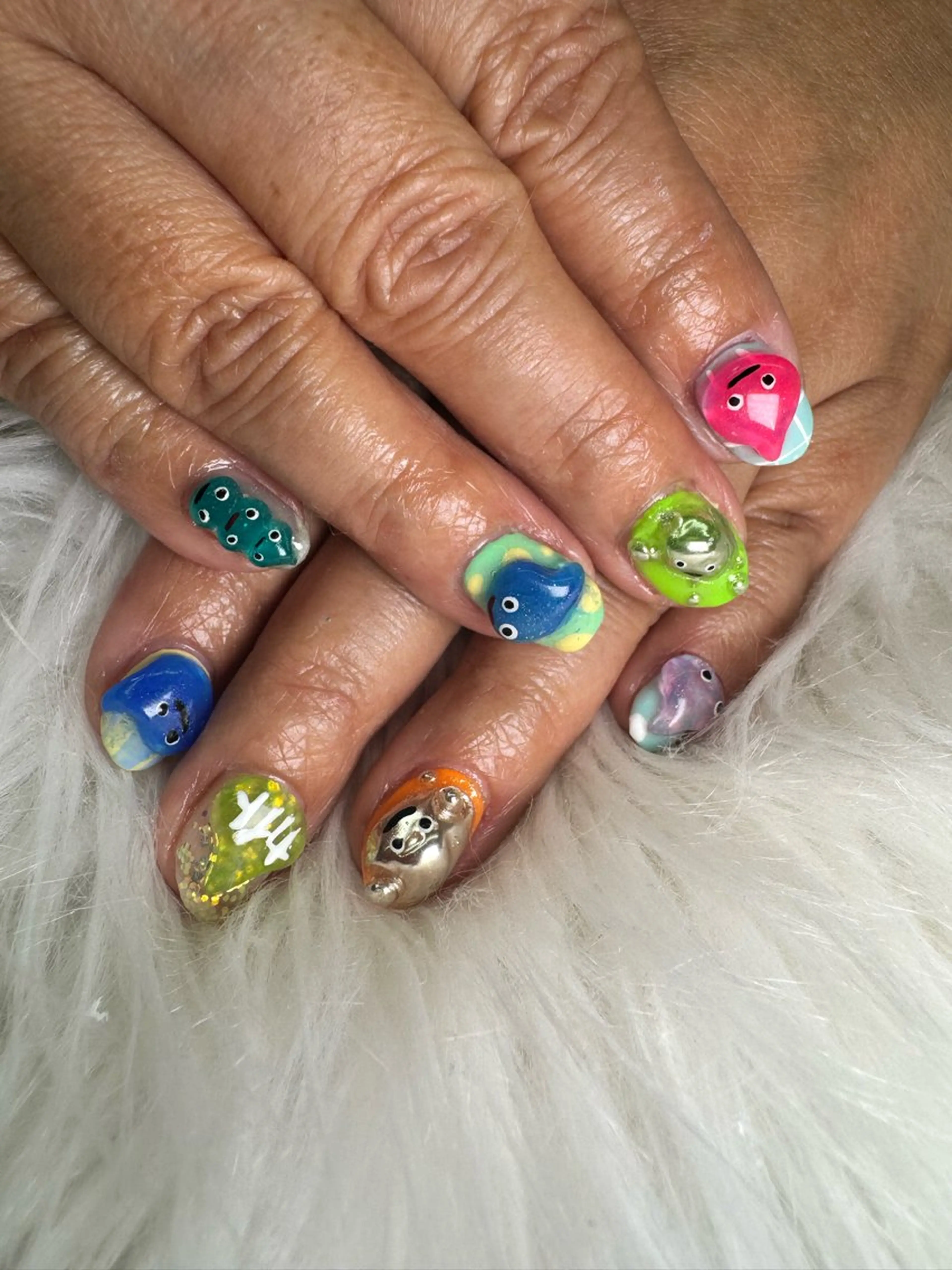 ネイル ハンドネイル YOUTH nails waxing所属・YOUTH natsumiのネイルデザイン