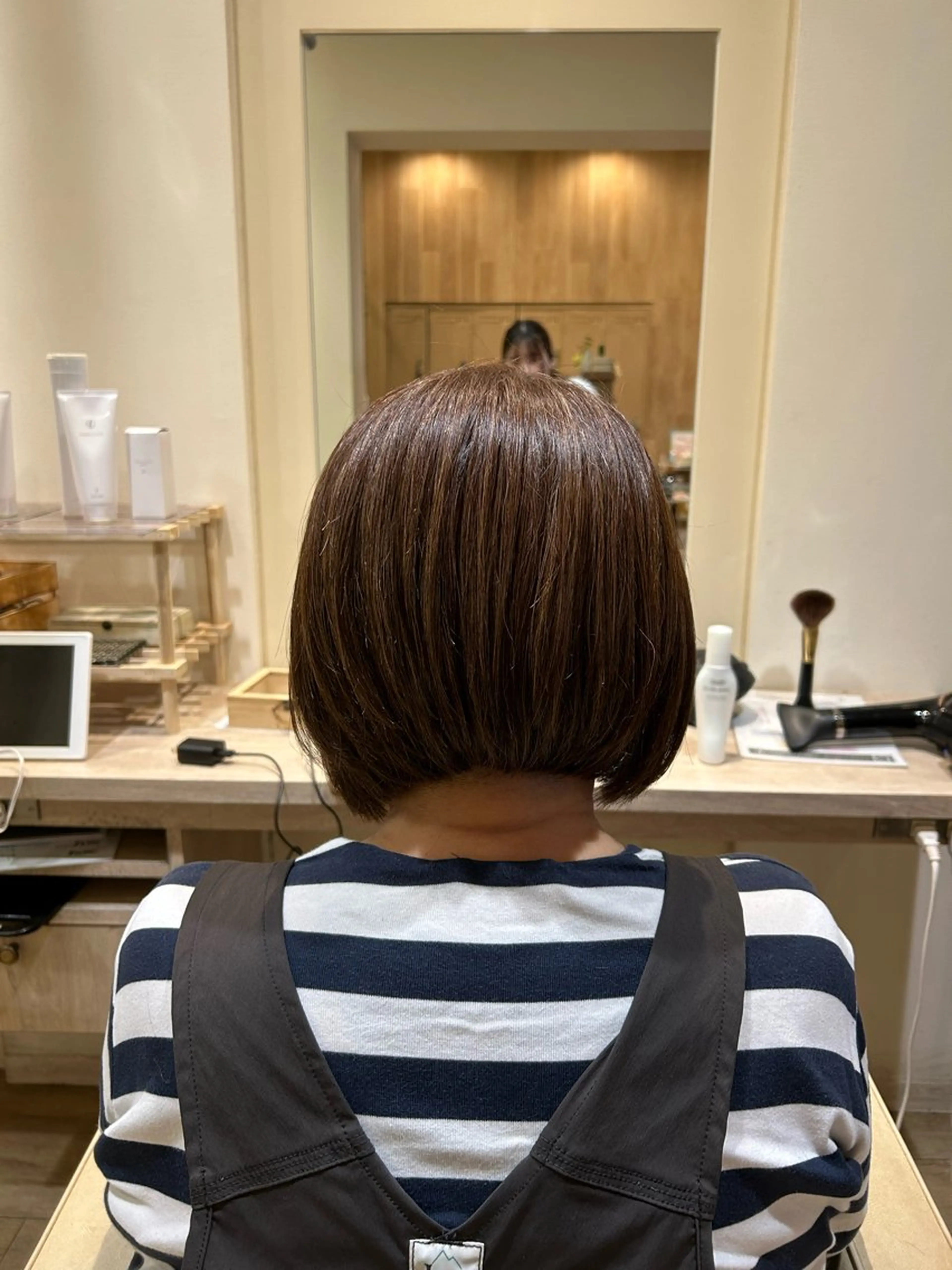 ショート ショートボブ ボブ ショートヘア 武井 哉子のヘアスタイル