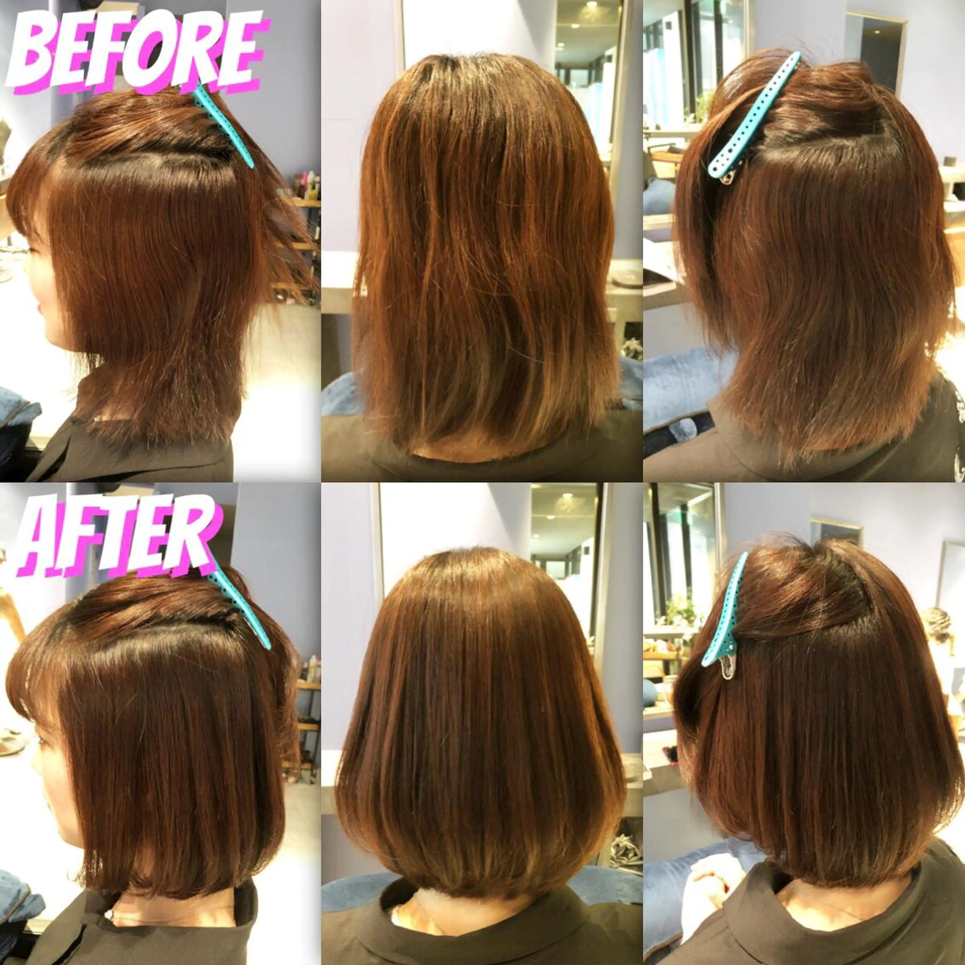 ミディアム パーマ ストレートパーマ カット 縮毛矯正 トリートメント ブリーチ縮毛矯正/ デサキ ショウヘイのヘアスタイル