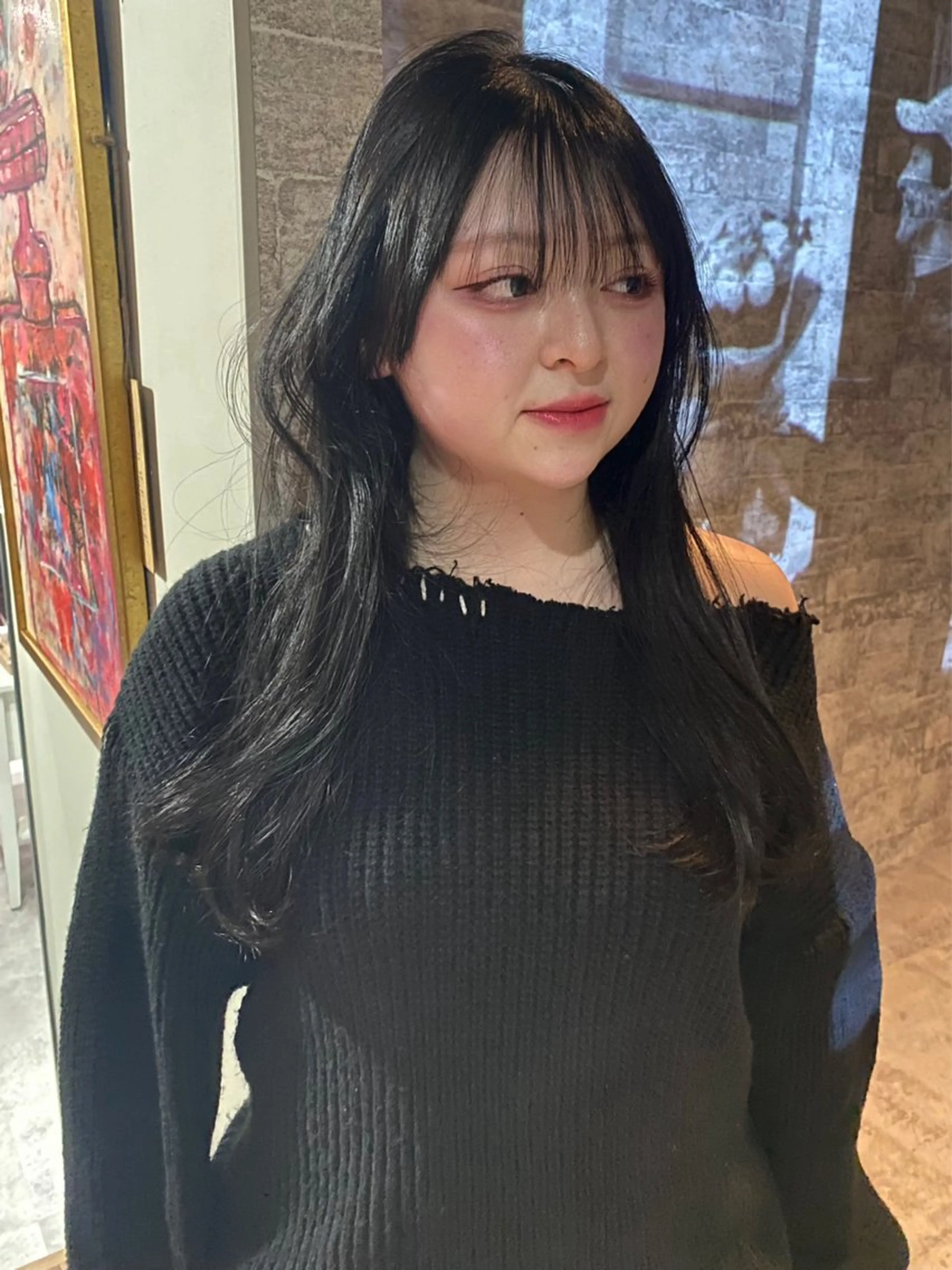 ロング カラー カット ヘアカラー トリートメント mai / linoah˚✧のヘアスタイル