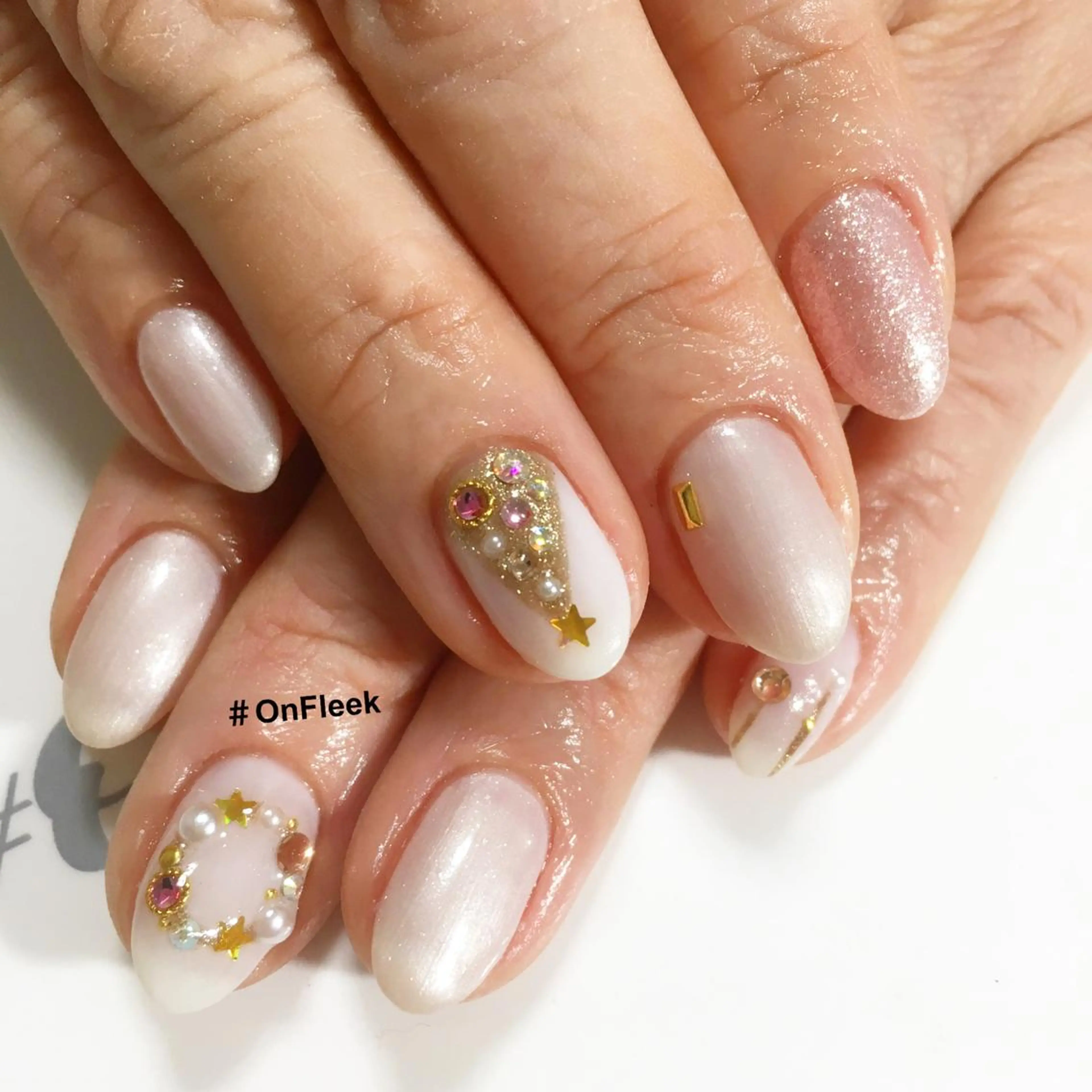 ネイル ハンドネイル NailSalon ＃OnFleekのネイルデザイン