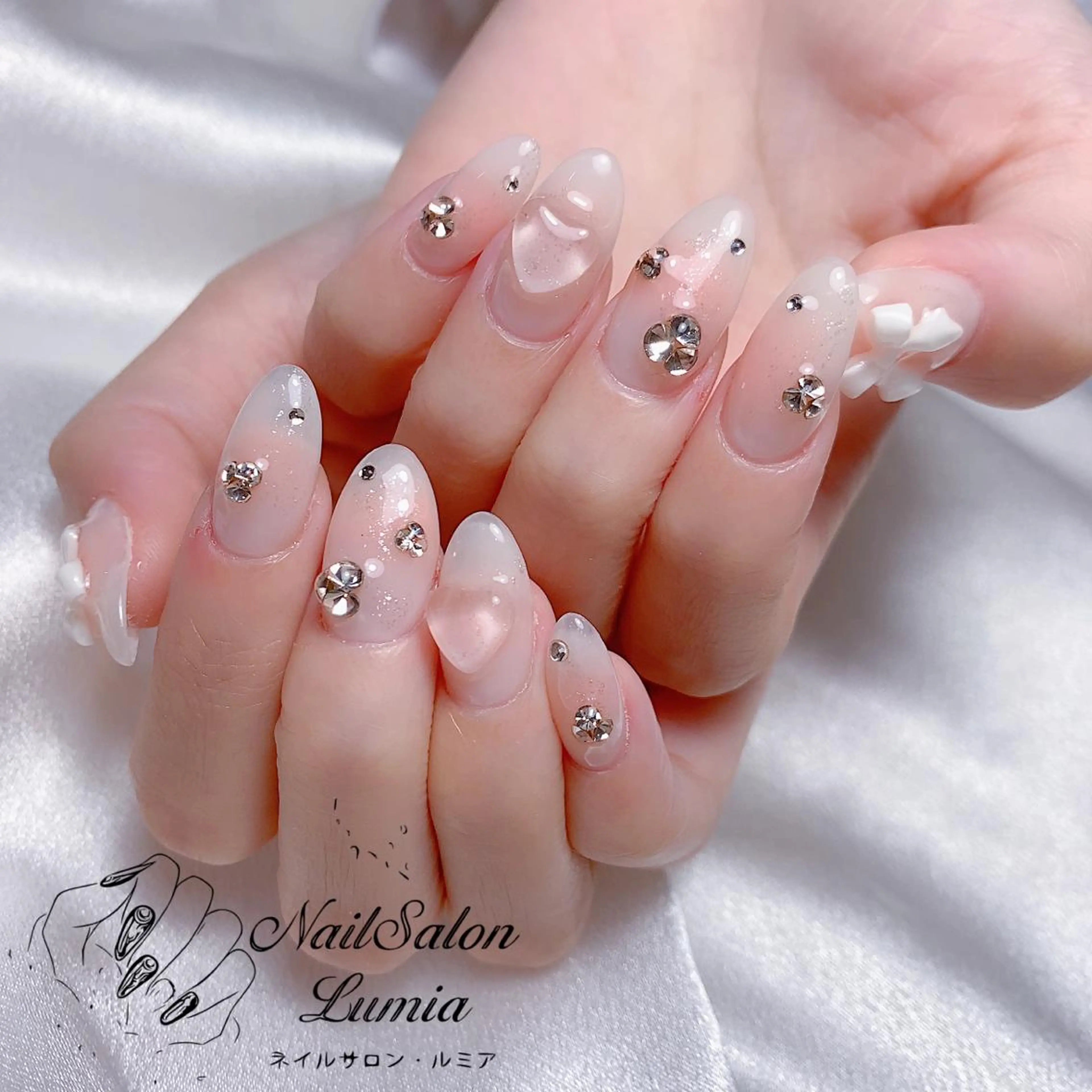 ネイル ハンドネイル ネイルサロン ルミア Lumia 店長のネイルデザイン