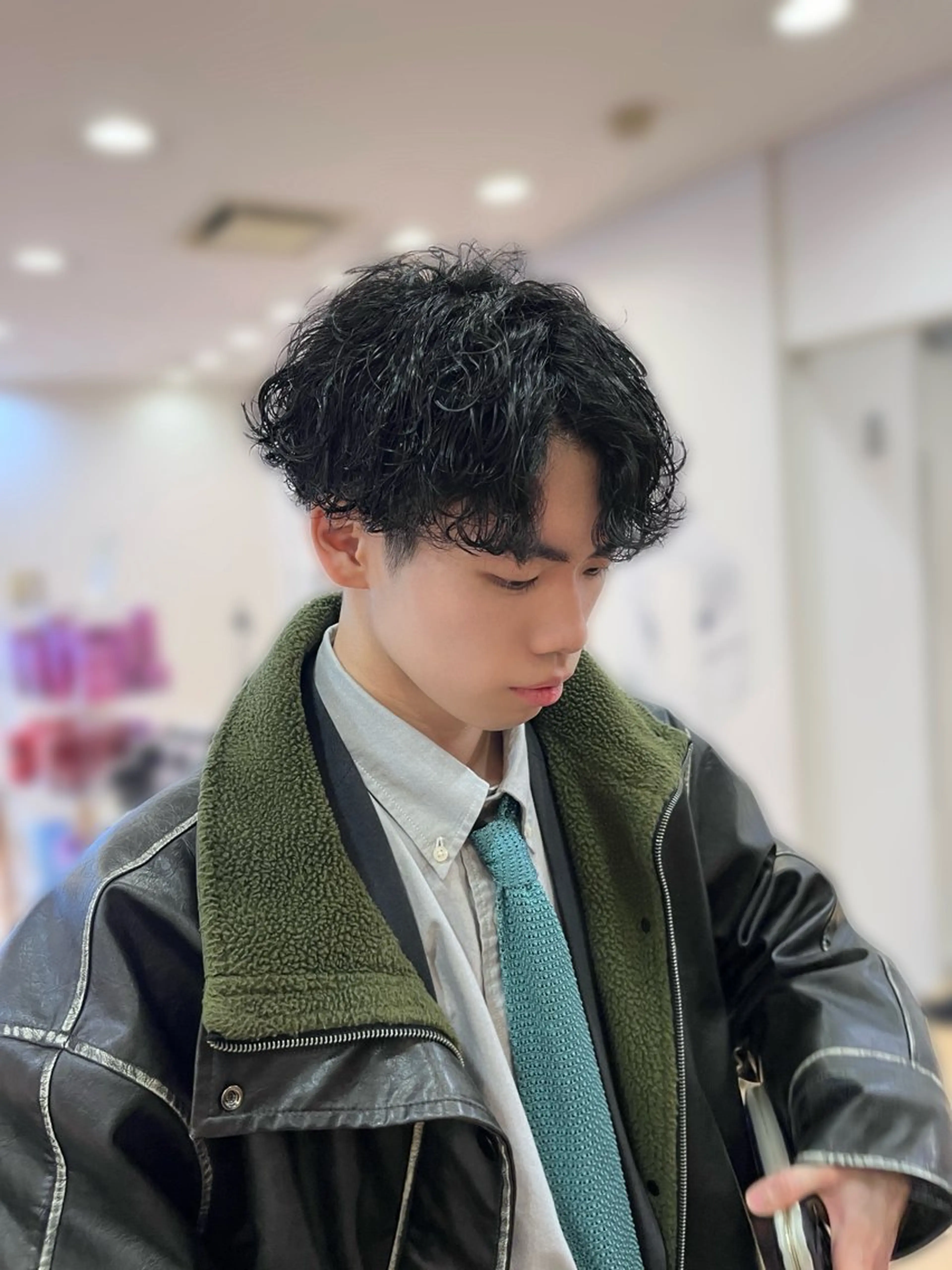 パーマ メンズ メンズパーマ 波巻きパーマ 💠つたふうか/ 韓国/メンズヘア💠のヘアスタイル