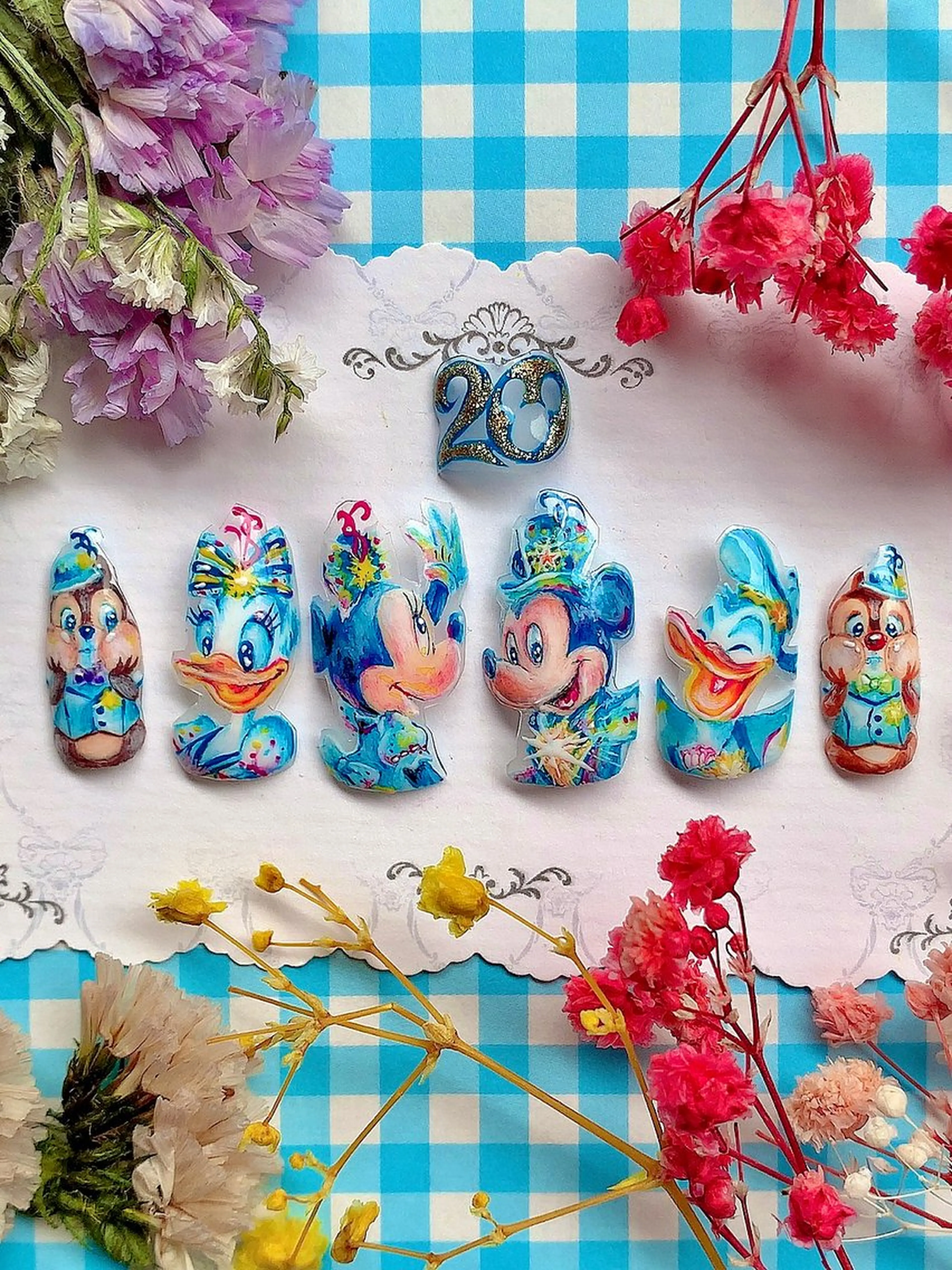 ネイル アートネイル シェアサロンLei.g(レイジー)所属・3Dアートネイル💗 都築レナのネイルデザイン