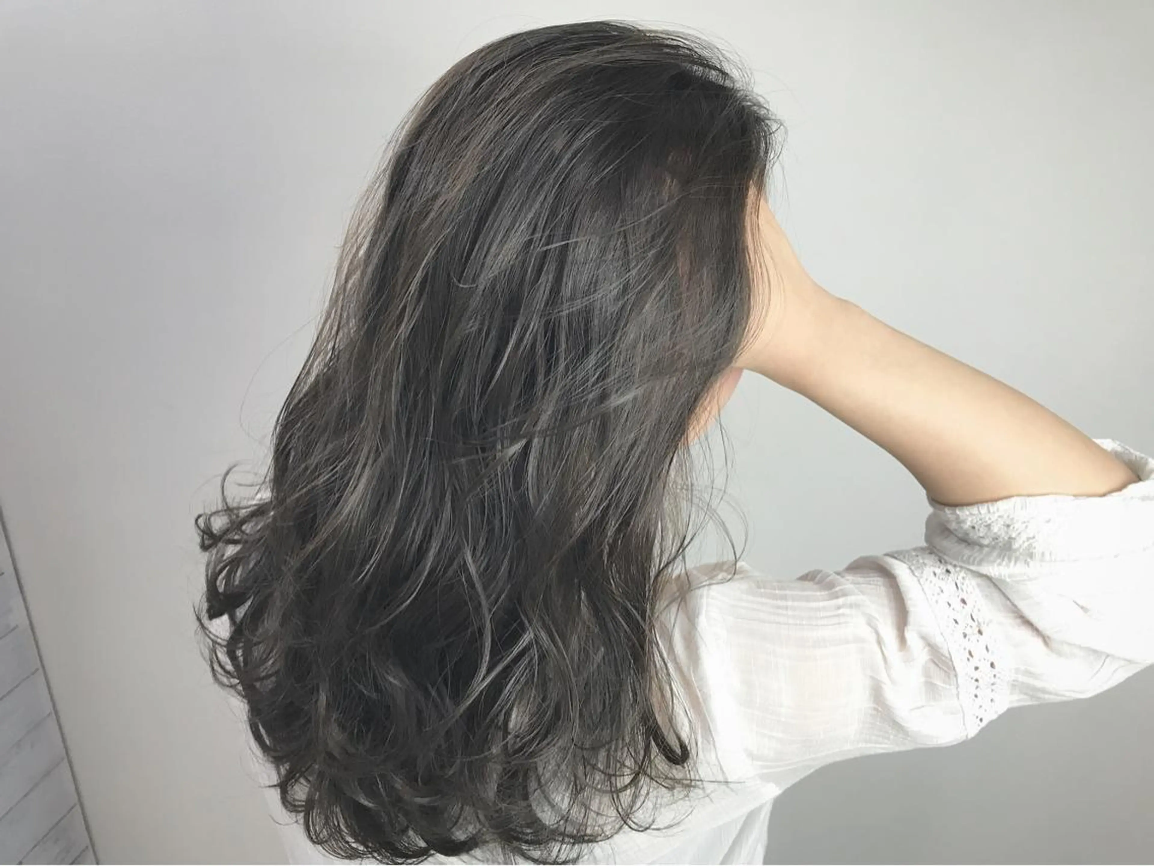 セミロング MORISAKI ✂︎縮毛矯正のヘアスタイル