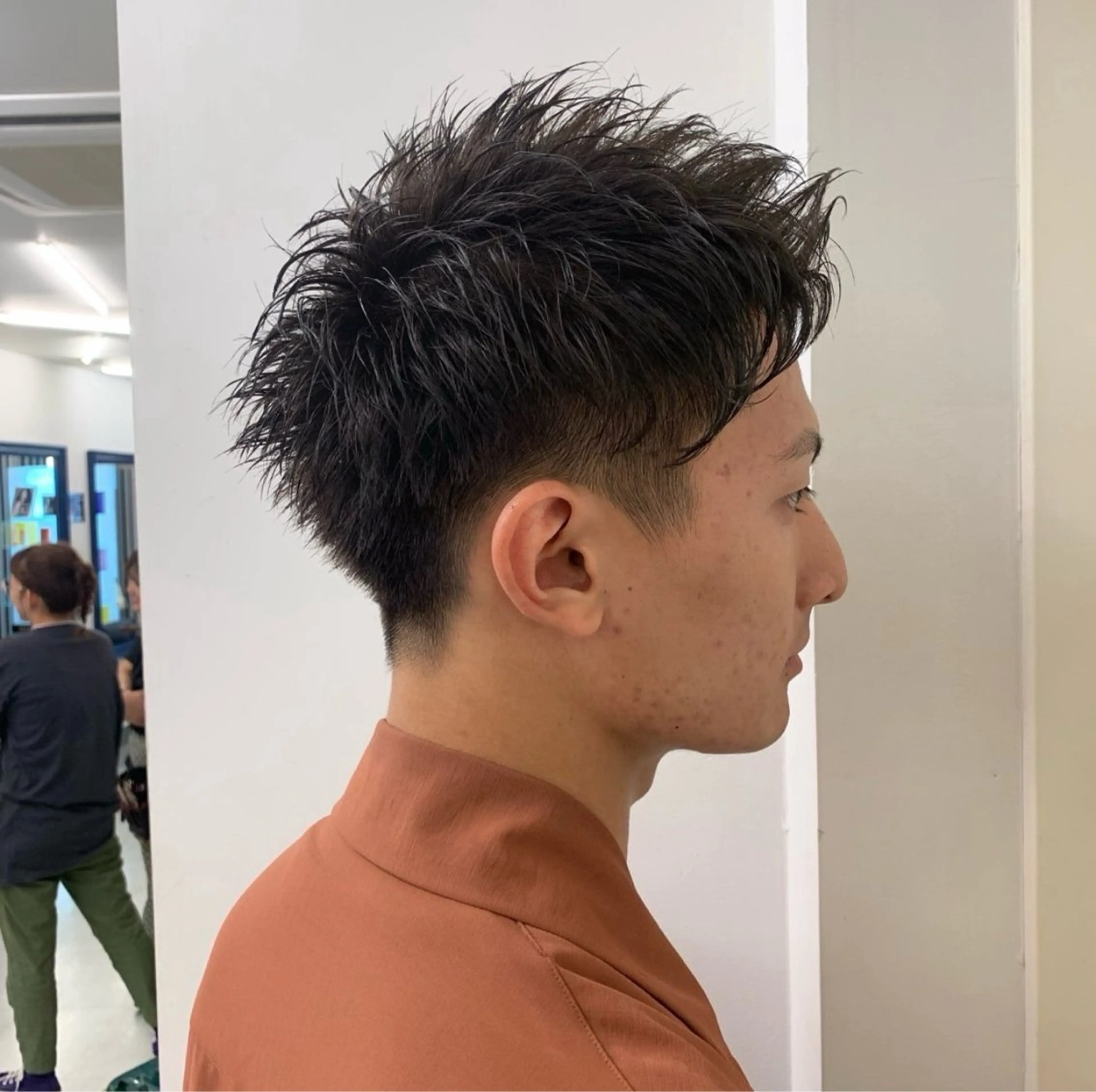 新規様限定 メンズカット+ツイストスパイラルパーマの写真