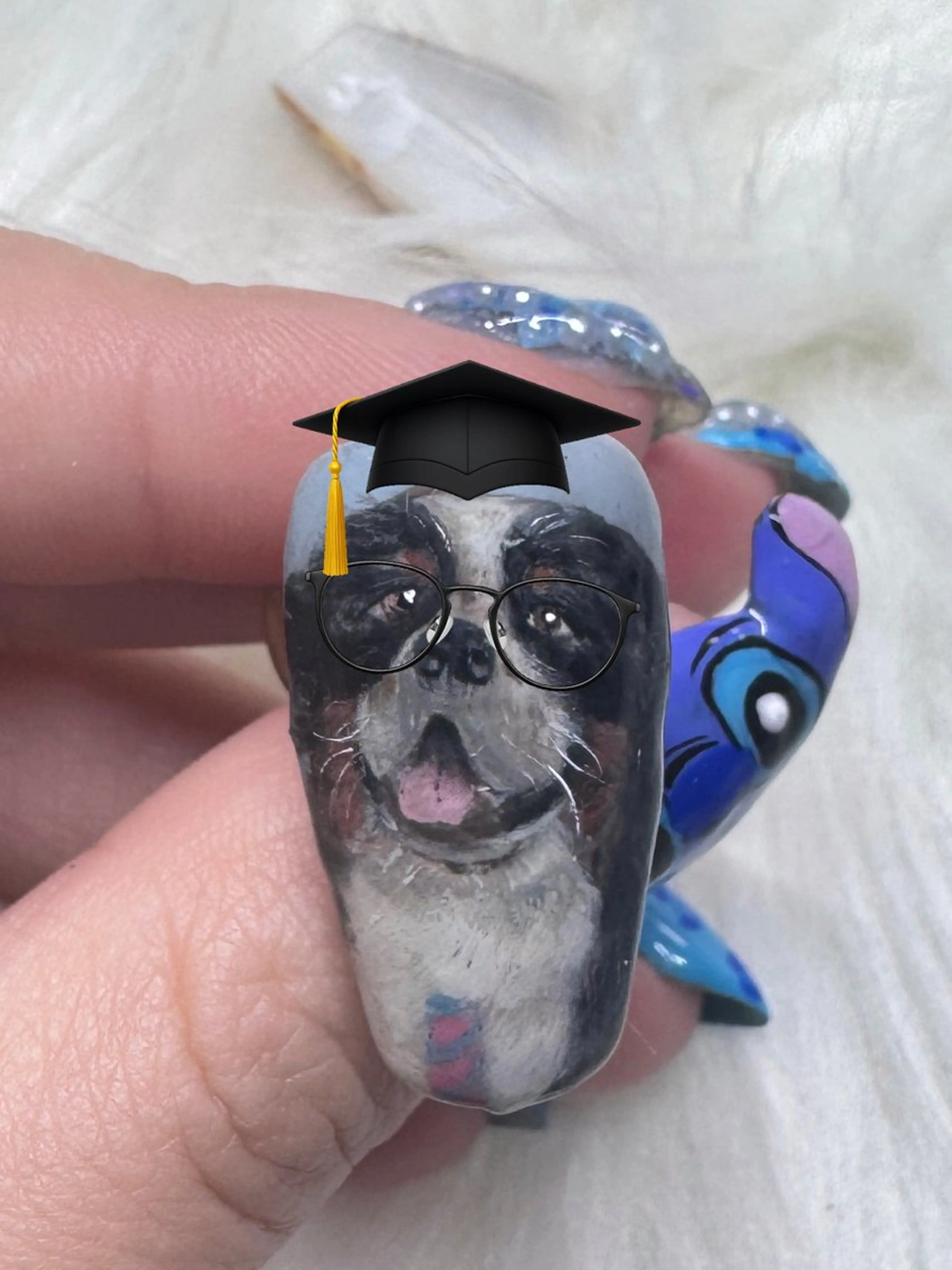 ネイル 痛ネイル 長さ出し/パラジェルのネイルデザイン