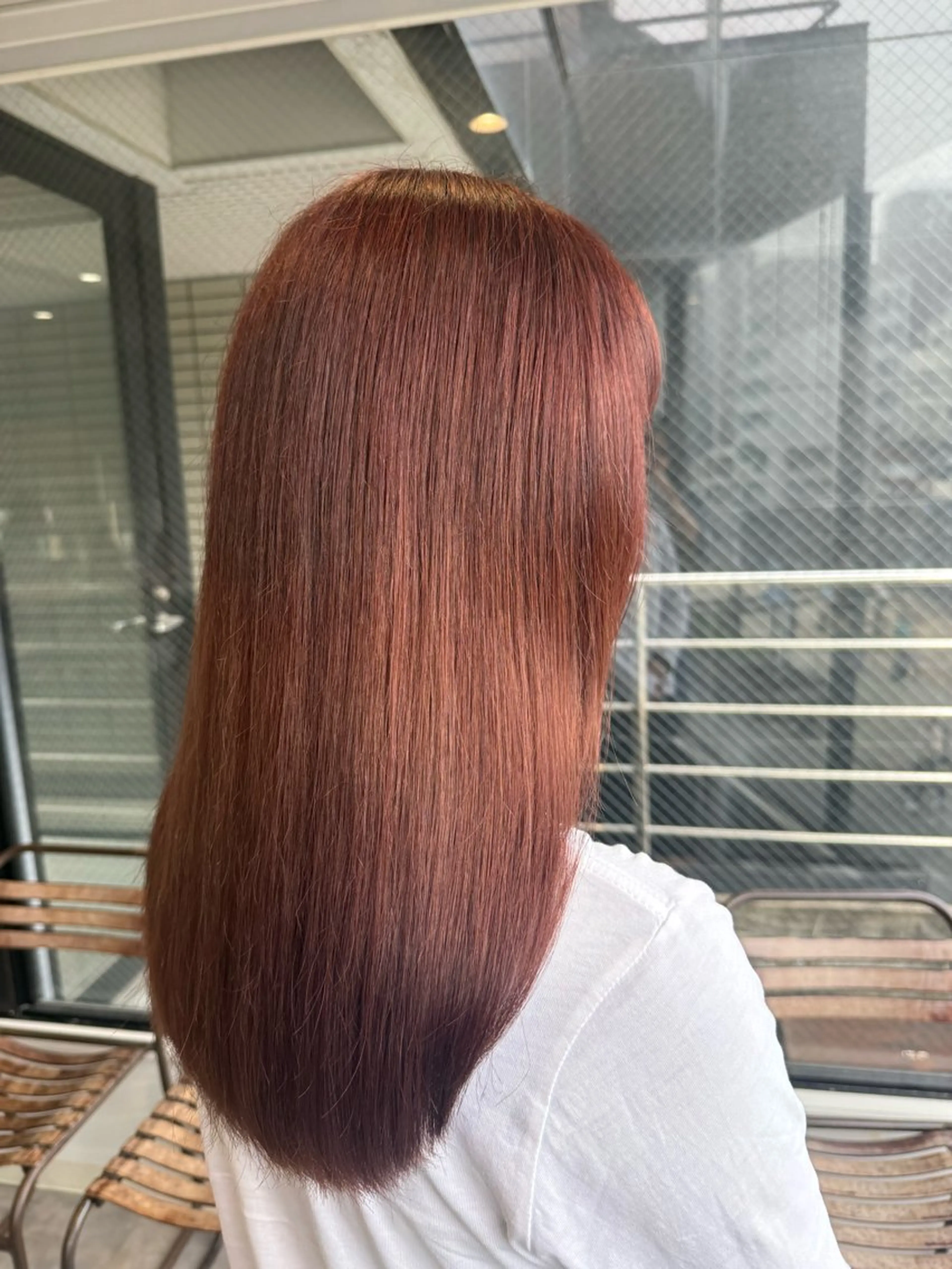 ロング 宮崎 寛美のヘアスタイル