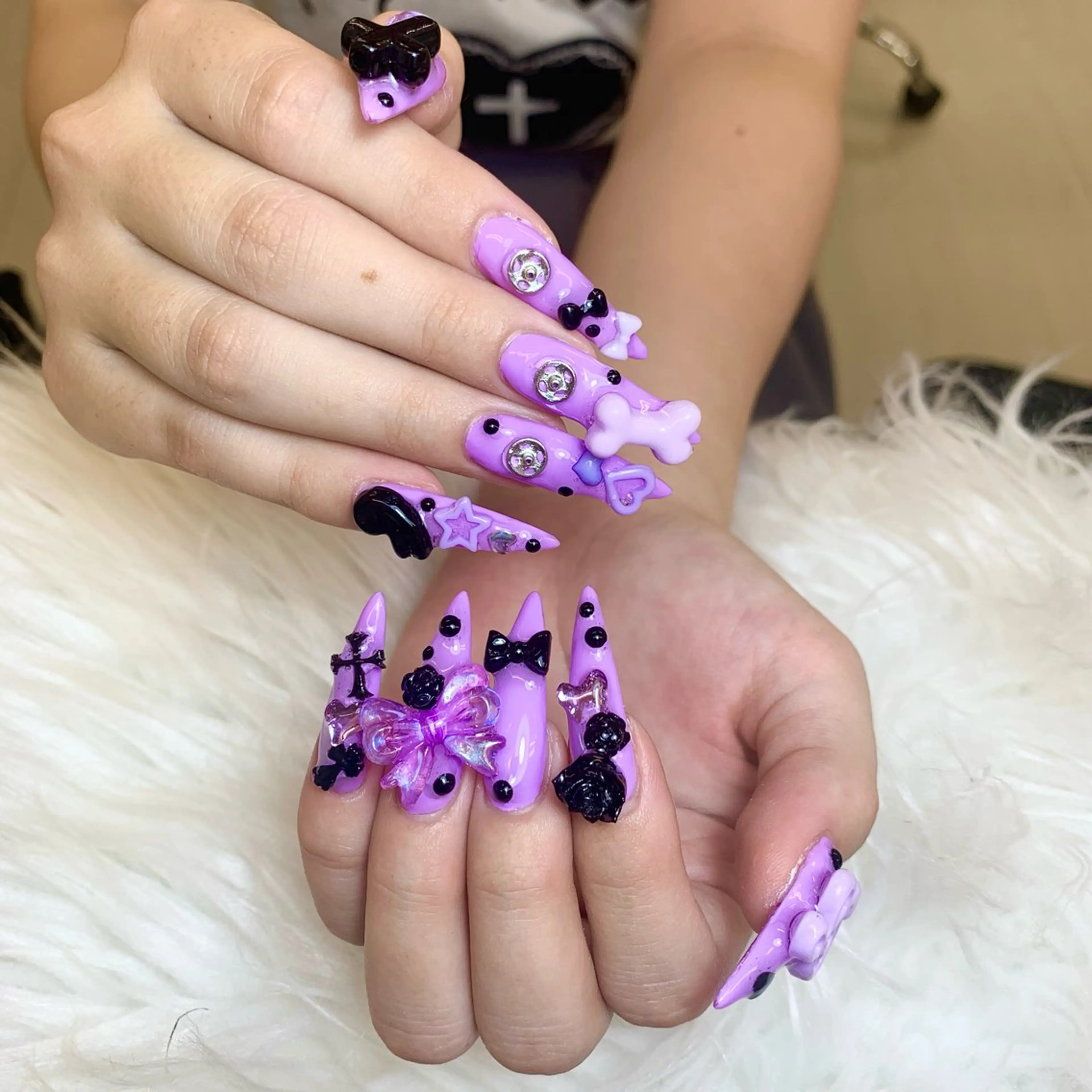 ネイル チークネイル 長さ出し フラッシュネイル フレンチネイル グラデーション ハンドネイル AN NAIL SALONのネイルデザイン