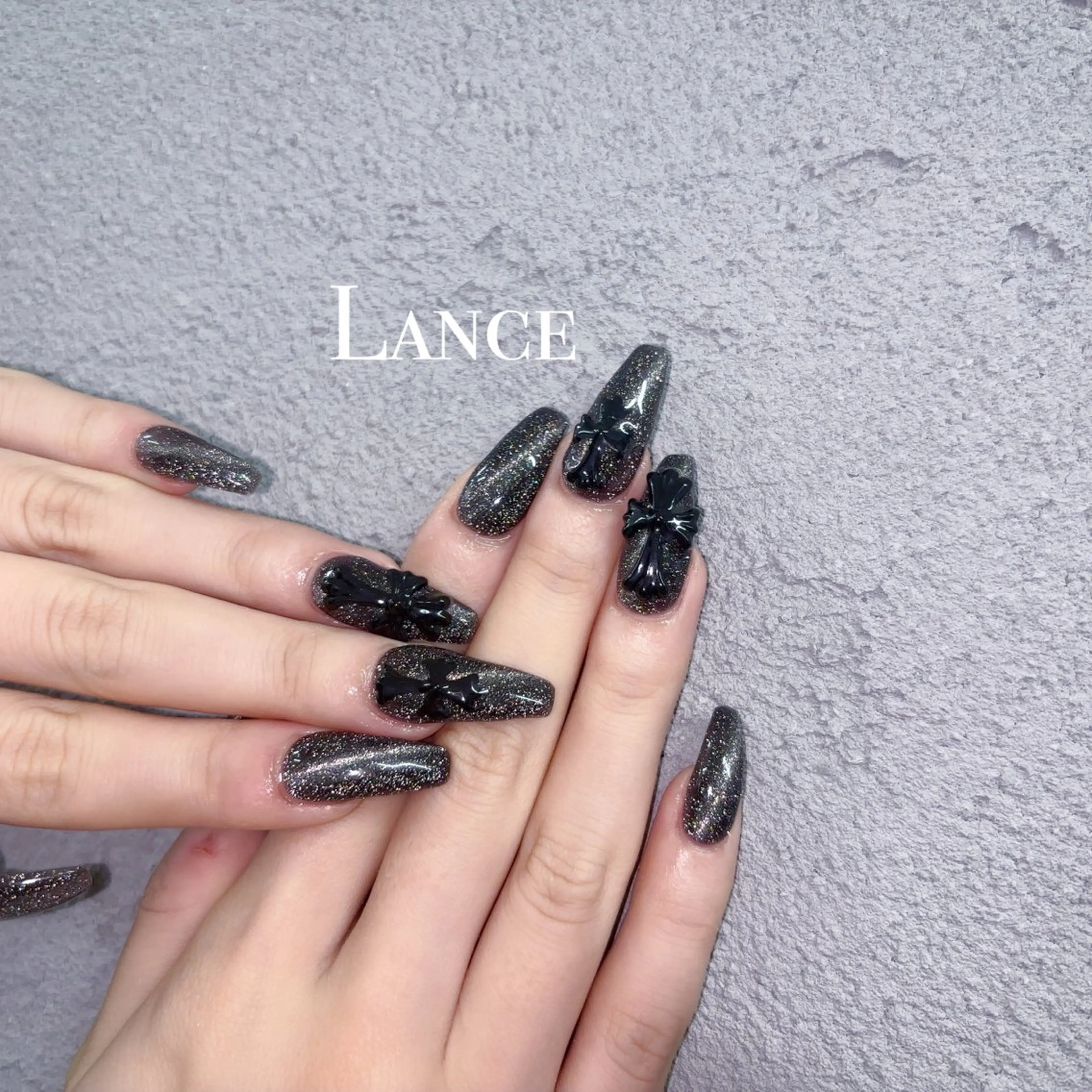 ネイル オーロラネイル フットネイル フレンチネイル ガラスフレンチ 氷ネイル・うるうるネイル ハンドネイル Lance nailのネイルデザイン