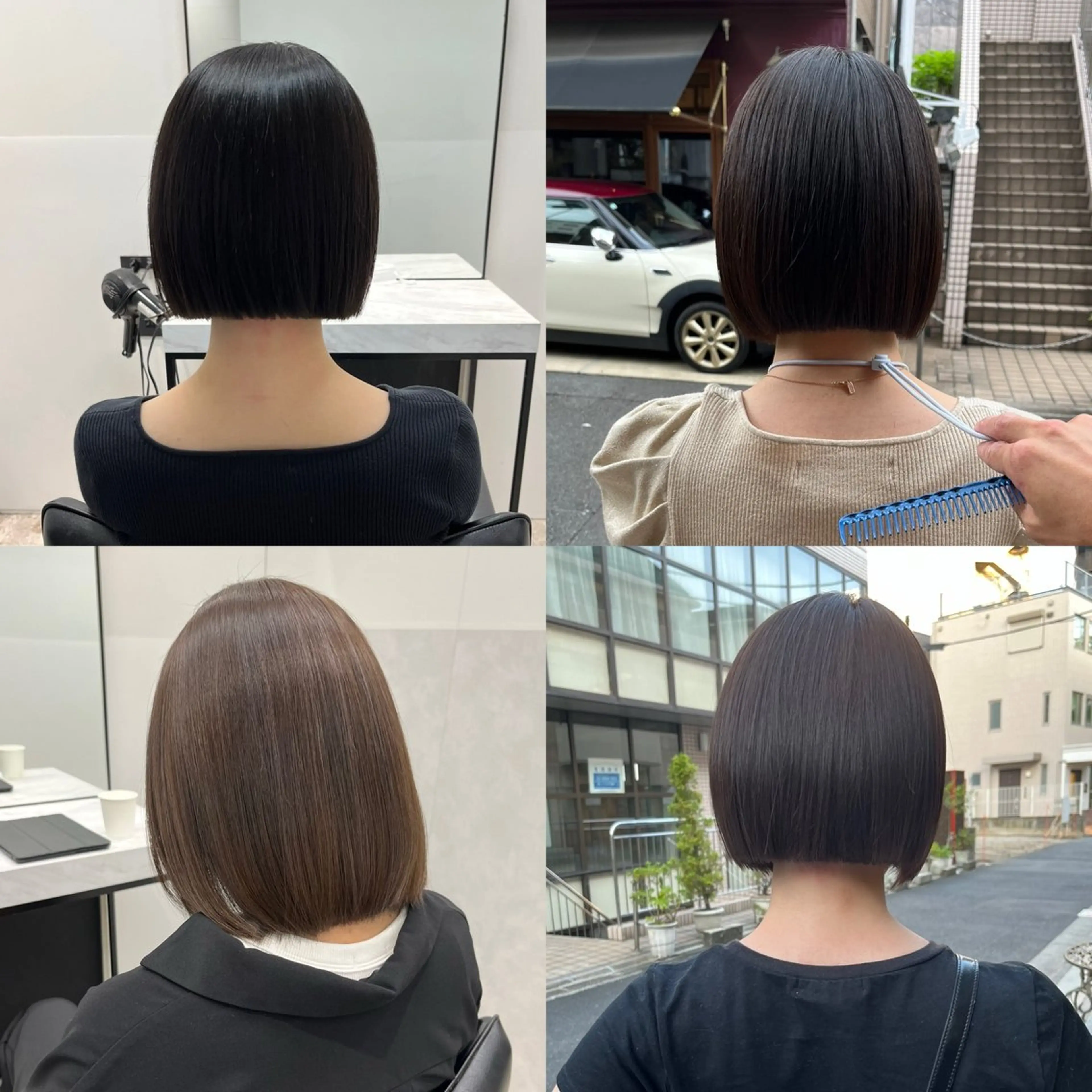 【感動の質感✨ハイダメージブリーチ毛対応🫧】カット×美髪ストレート(縮毛矯正)×髪質改善ケアトリートメントの写真