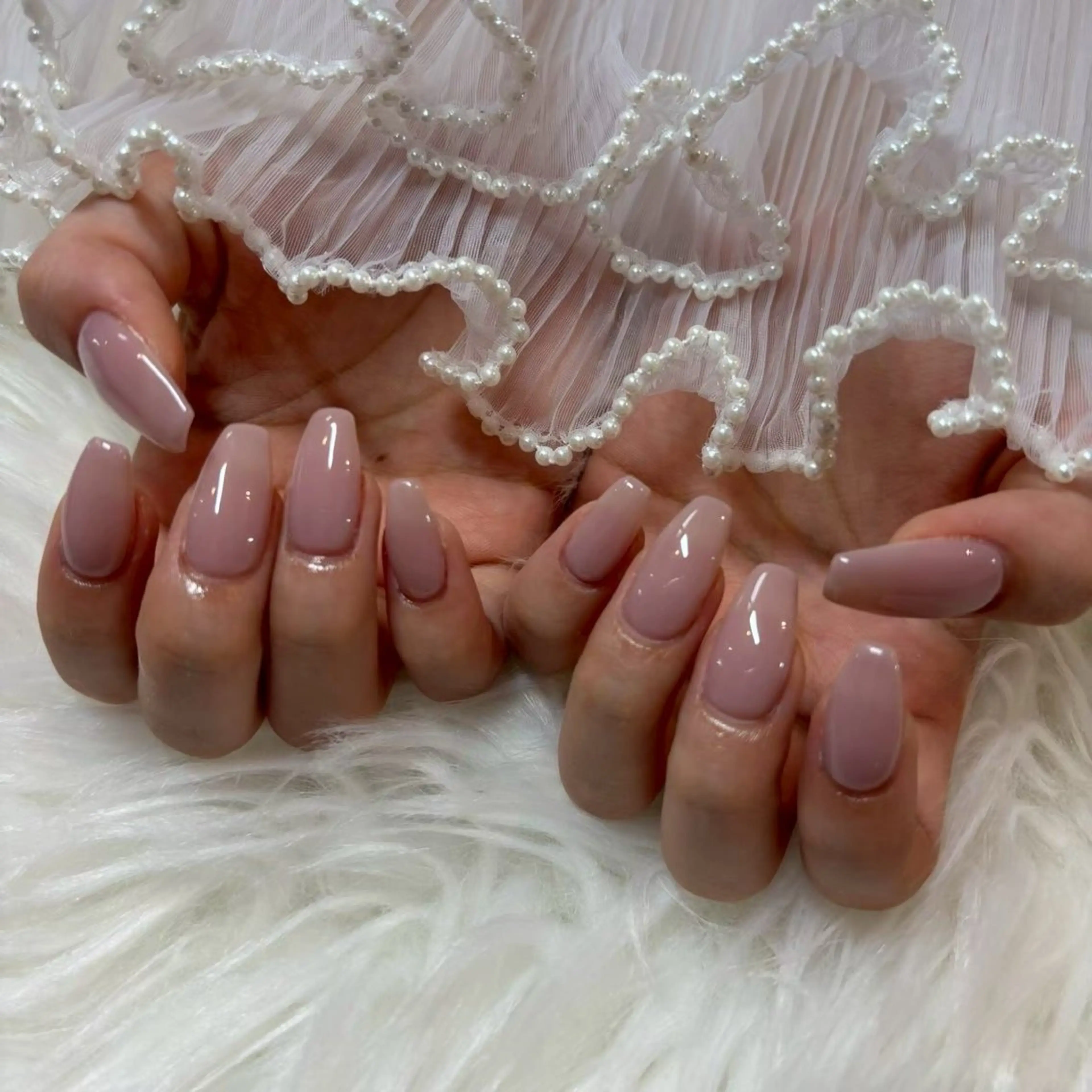 ネイル ワンカラーネイル ハンドネイル nail salon popoのネイルデザイン