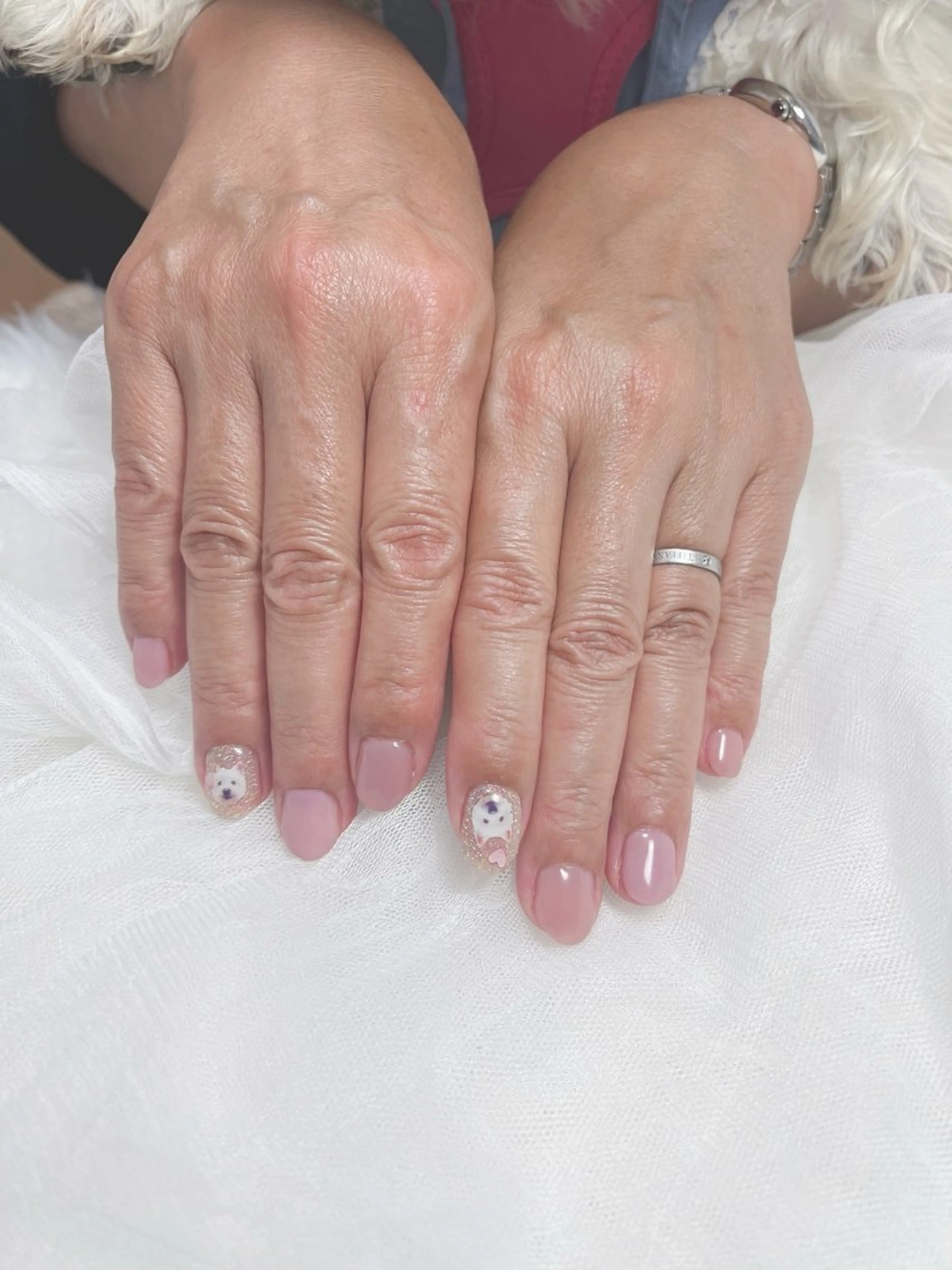 ネイル ワンカラーネイル プライベートサロン WhiteLightのネイルデザイン