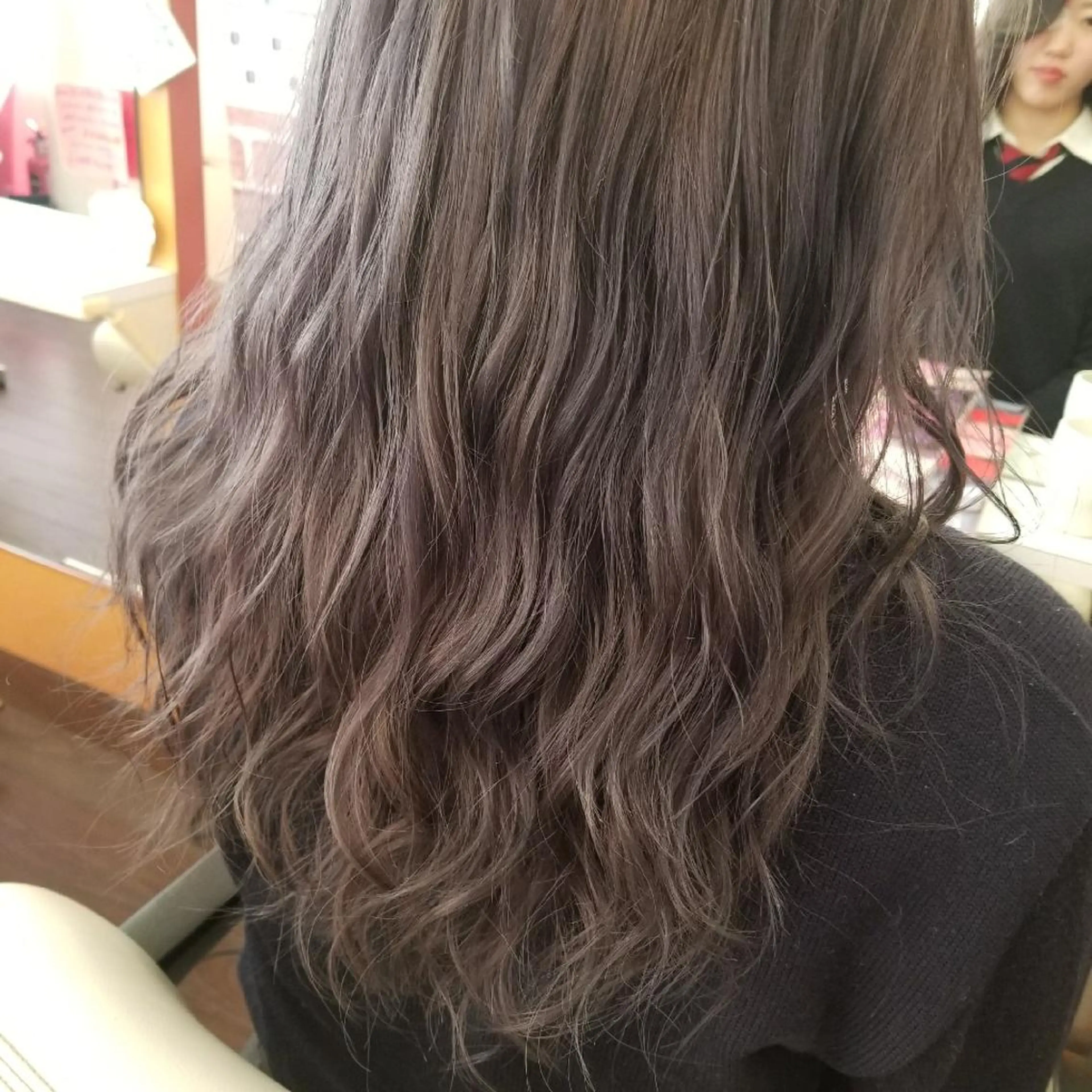 セミロング ヘアカラー 植田 /エクステ /ブリーチ/髪質改善のヘアスタイル